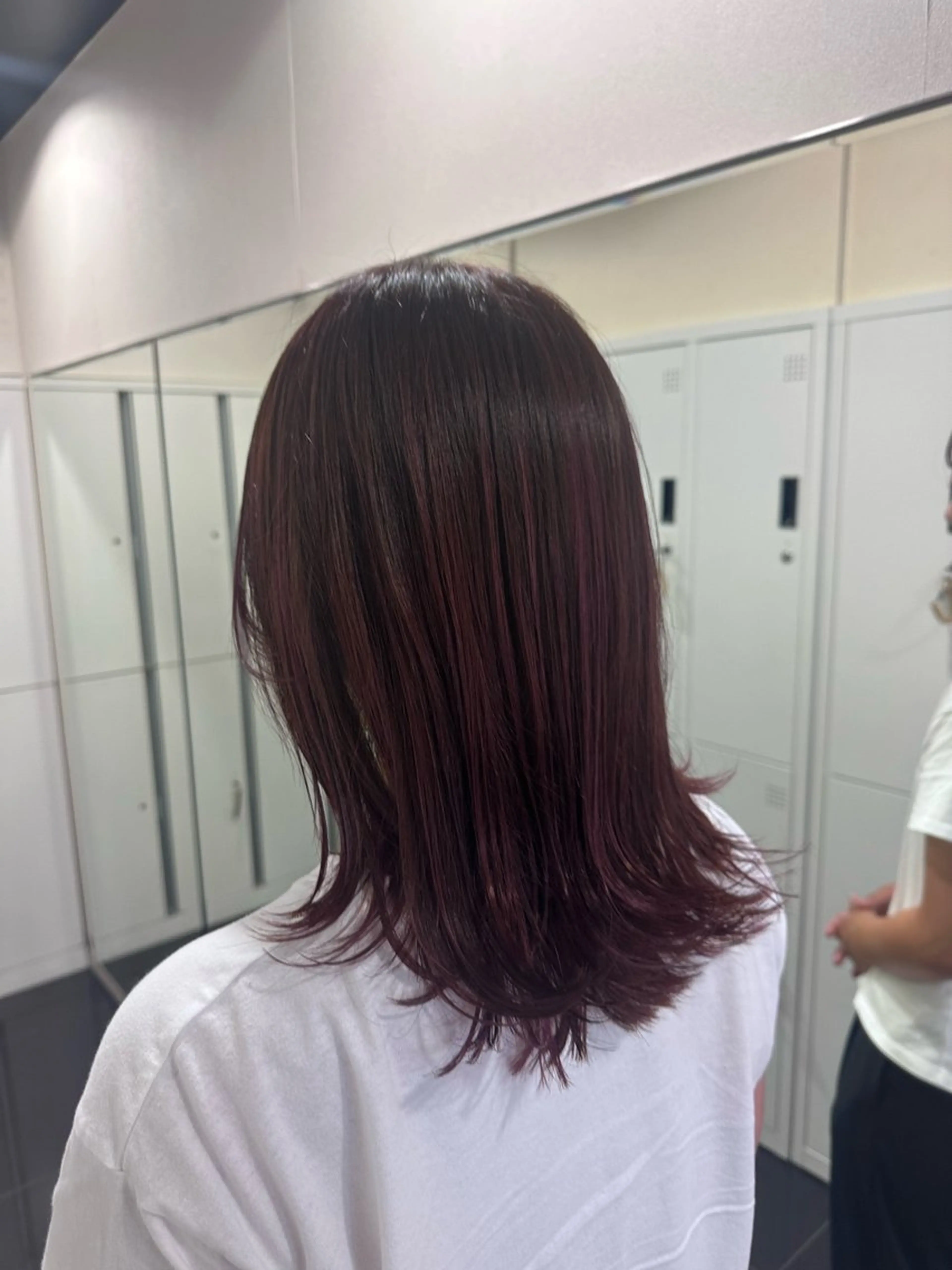 セミロング カラー ブリーチカラー/ベー ジュ/Hono🦖のヘアスタイル