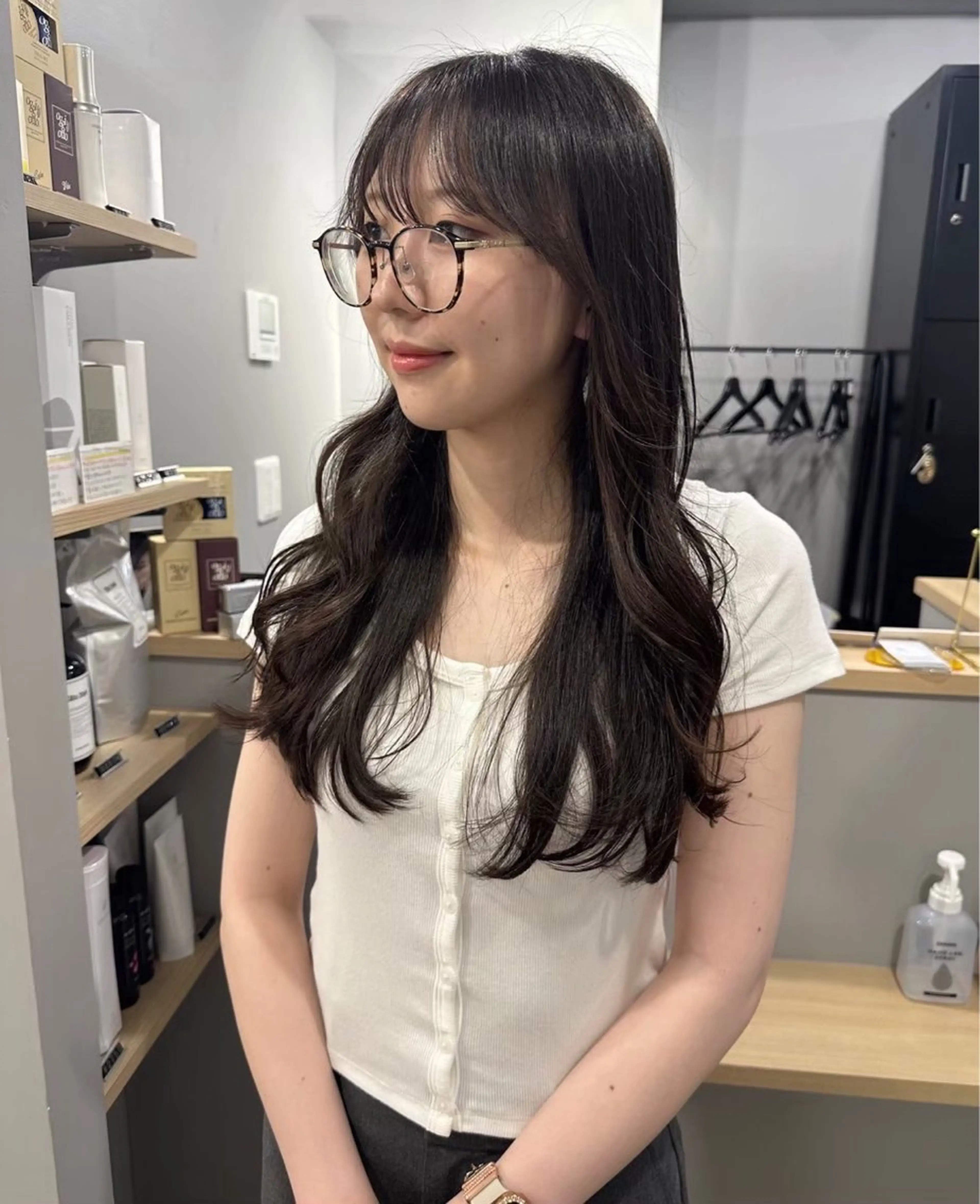 ロング カラー 🌬️attrait 髪質改善/個室サロンのヘアスタイル