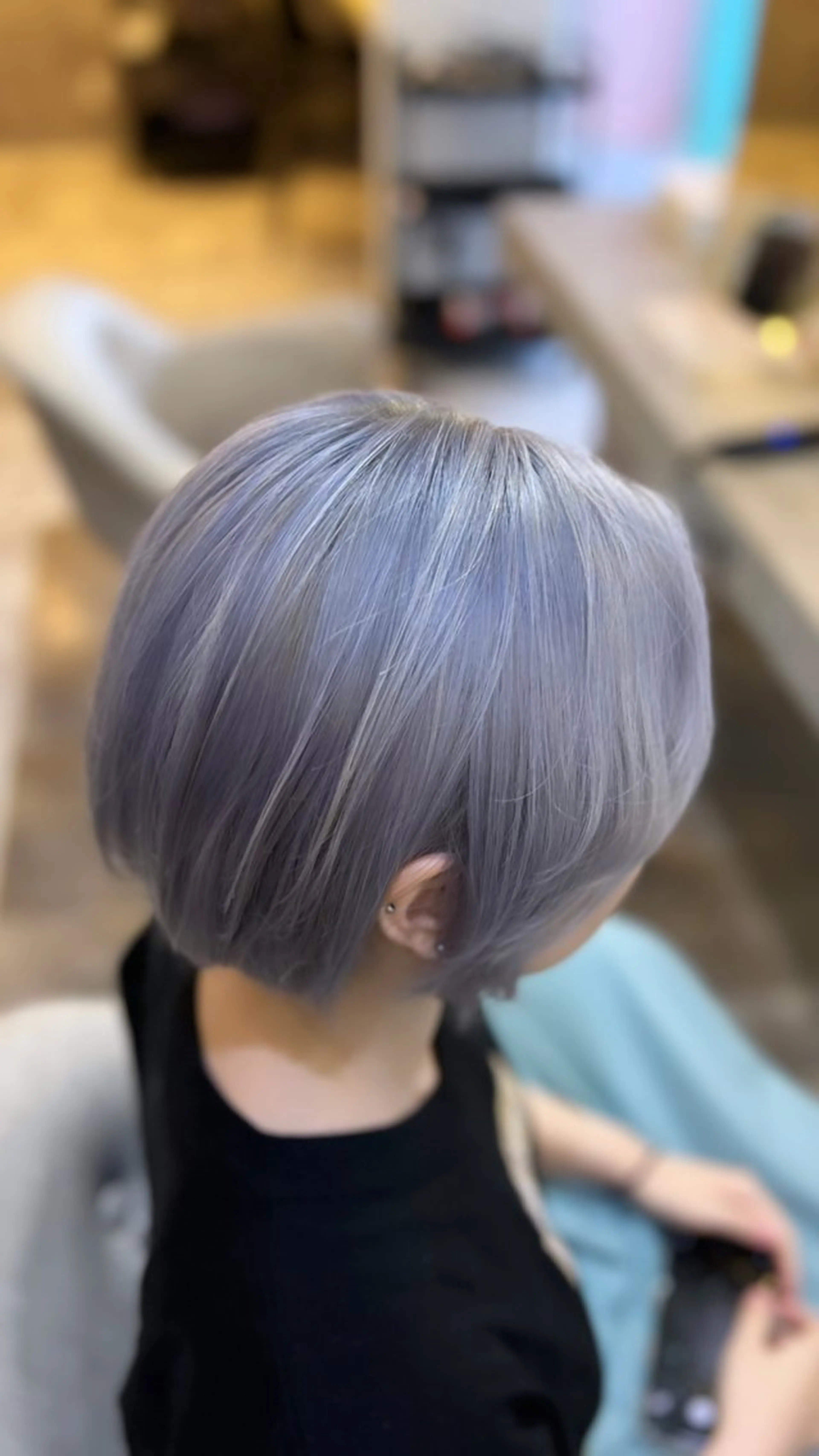 ショート 💓Yuri💓 ハイトーン/デザインのヘアスタイル