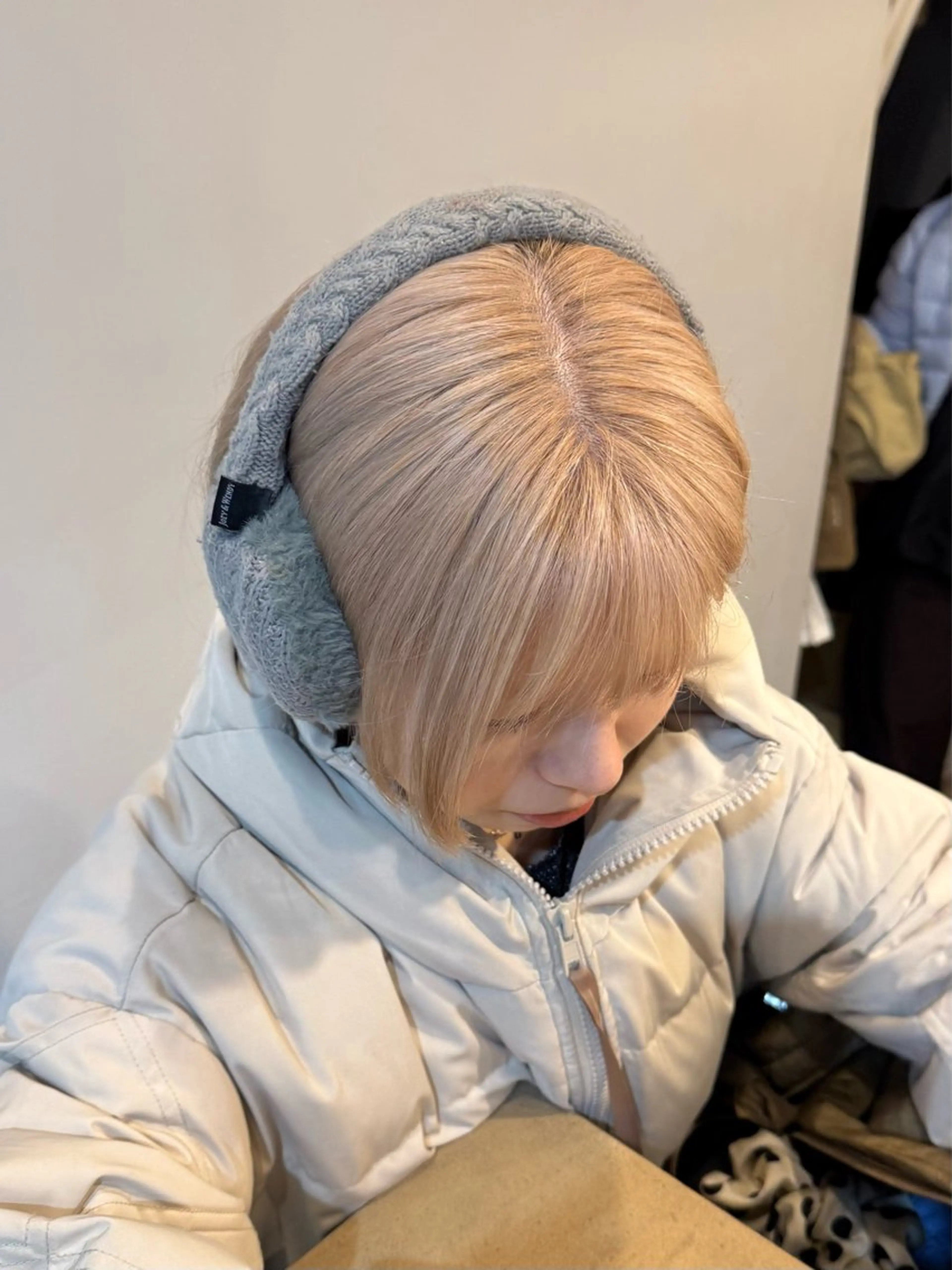 ミディアム カラー ブリーチ ピンクカラー ヘアカラー トリートメント 咲良 / allum 鈴鹿のヘアスタイル