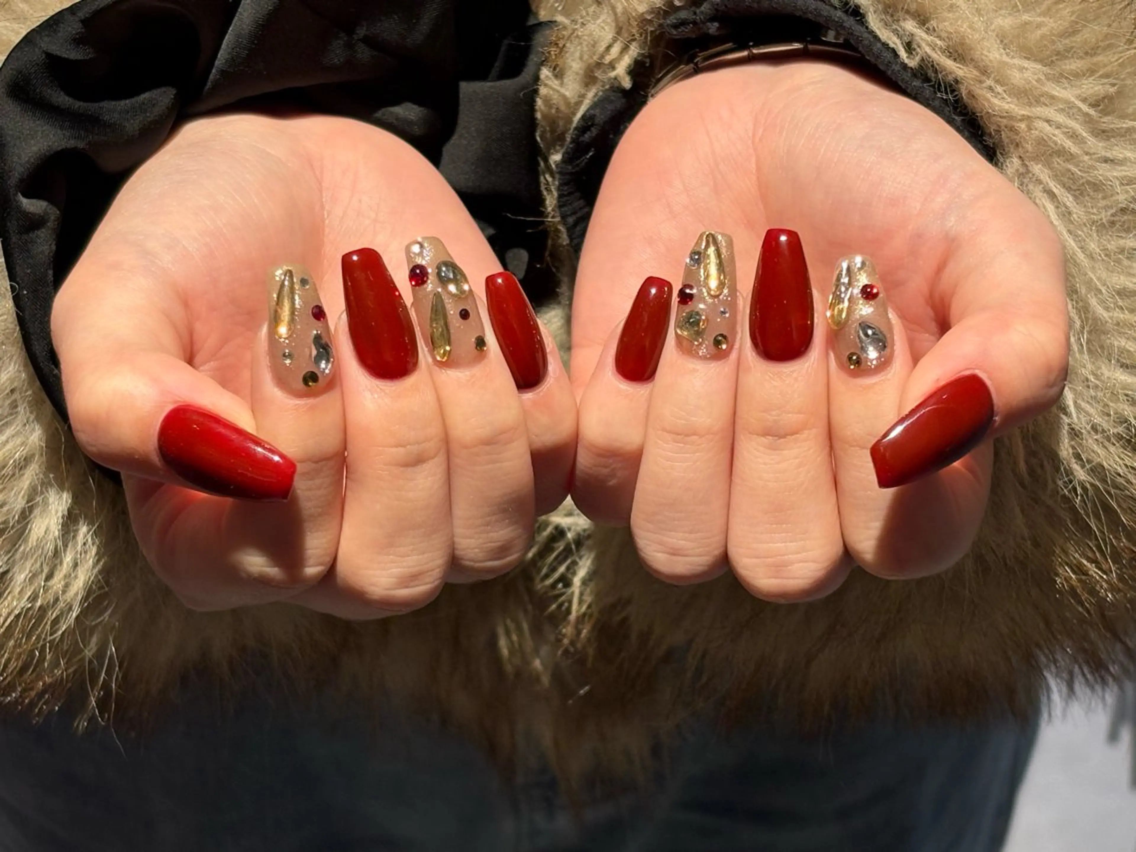 ネイル ハンドネイル 祇園 彩寧のネイルデザイン