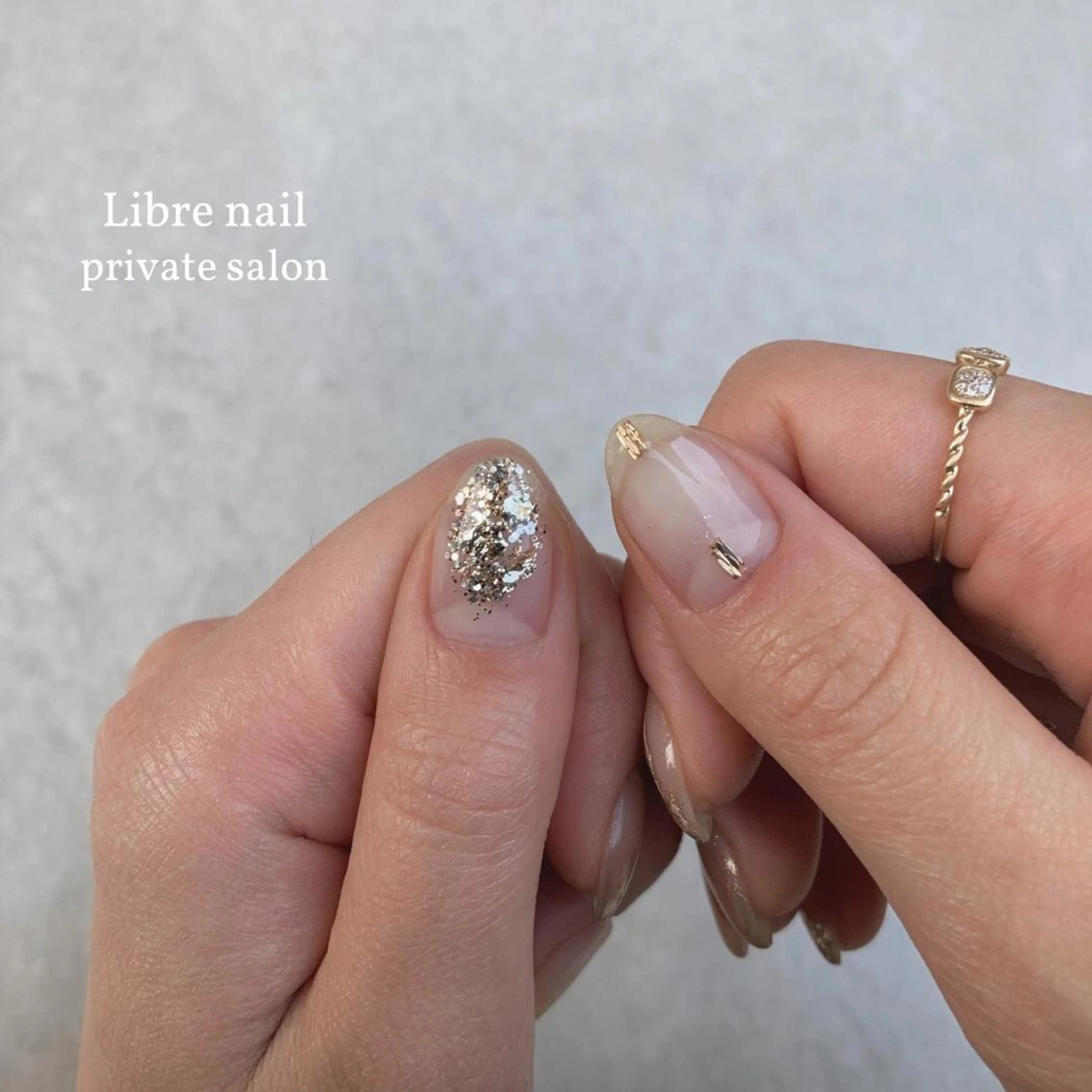 ネイル ニュアンスネイル 【Libre】 -ﾘﾌﾞﾚﾈｲﾙ-のネイルデザイン