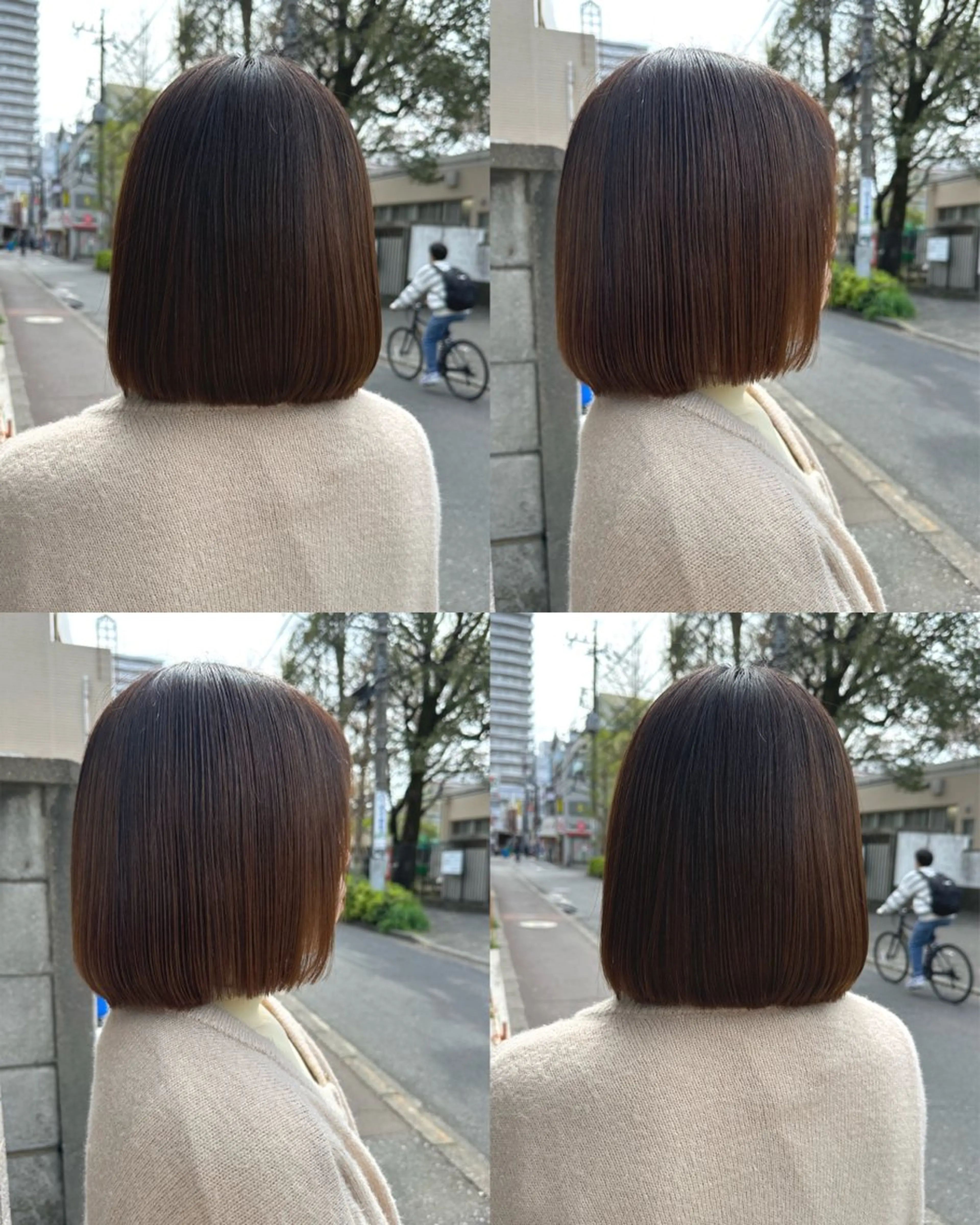 ショート ボブ 宇都 唯のヘアスタイル