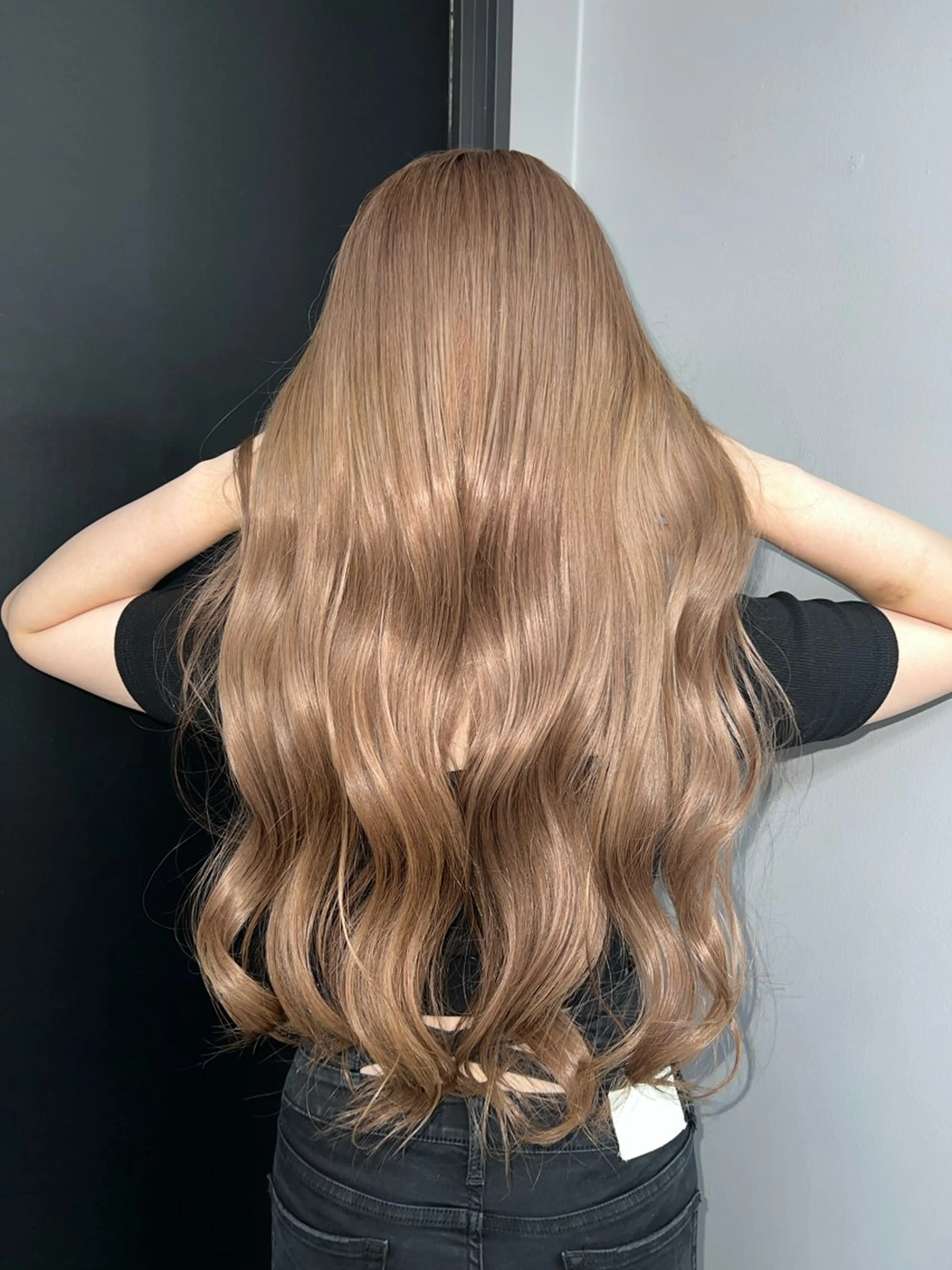 １ブリーチ➕カラー➕トリートメントの写真