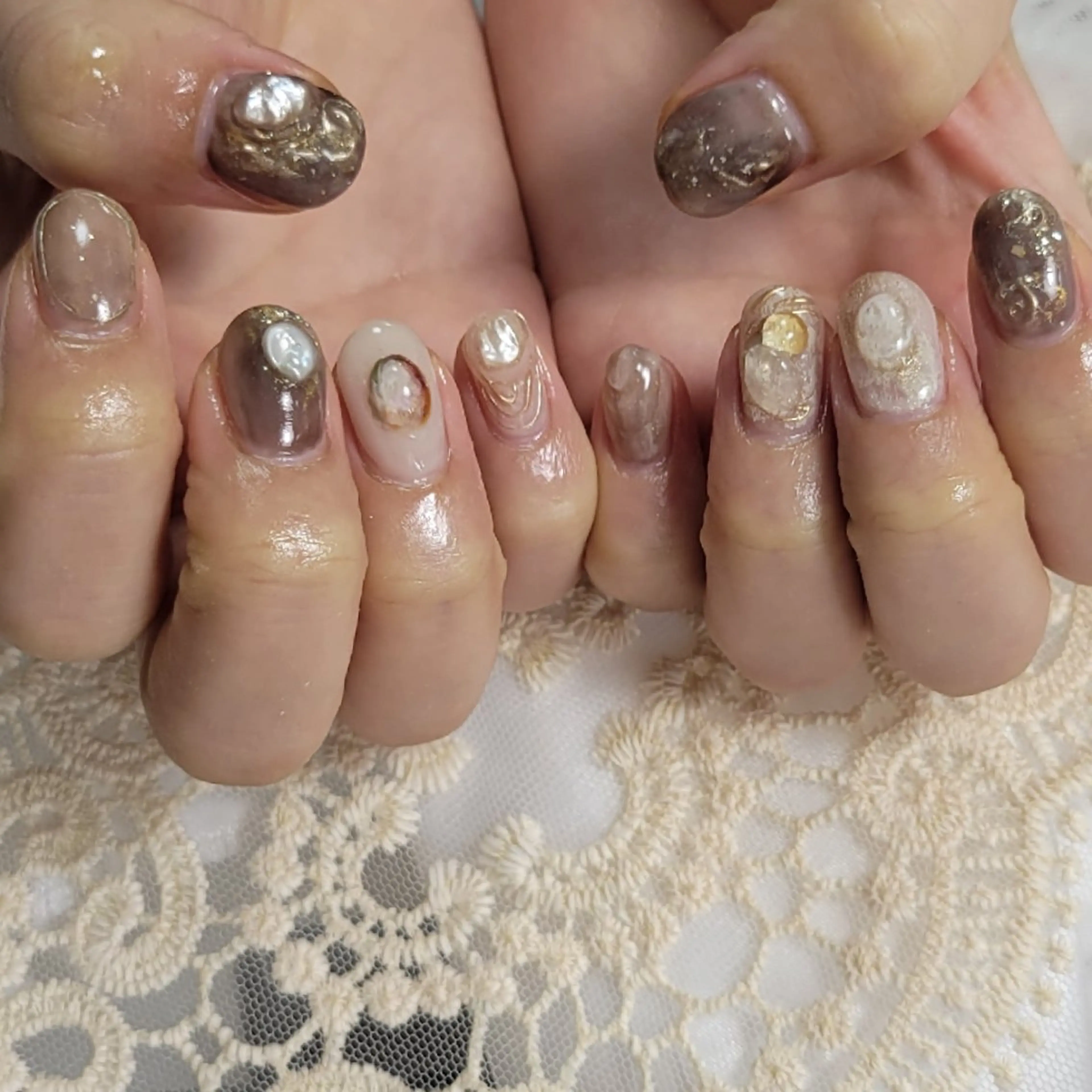 ネイル ハンドネイル ネイルサロンほっこり kanaのネイルデザイン