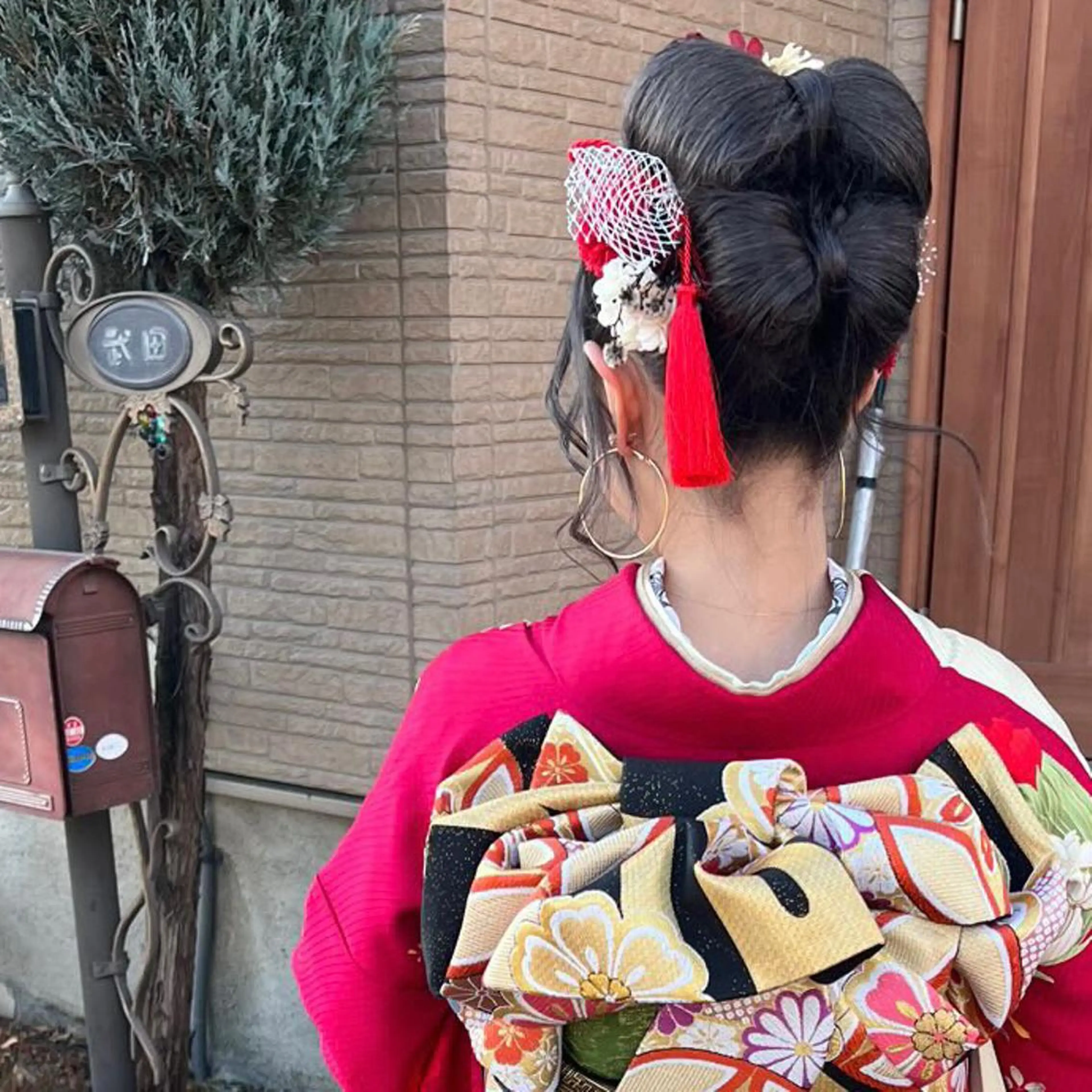 ロング 卒業式のヘアスタイル 学生 韓国風ヘア ロング 着付け 当日予約大歓迎💕/ Chisatoのその他イメージ