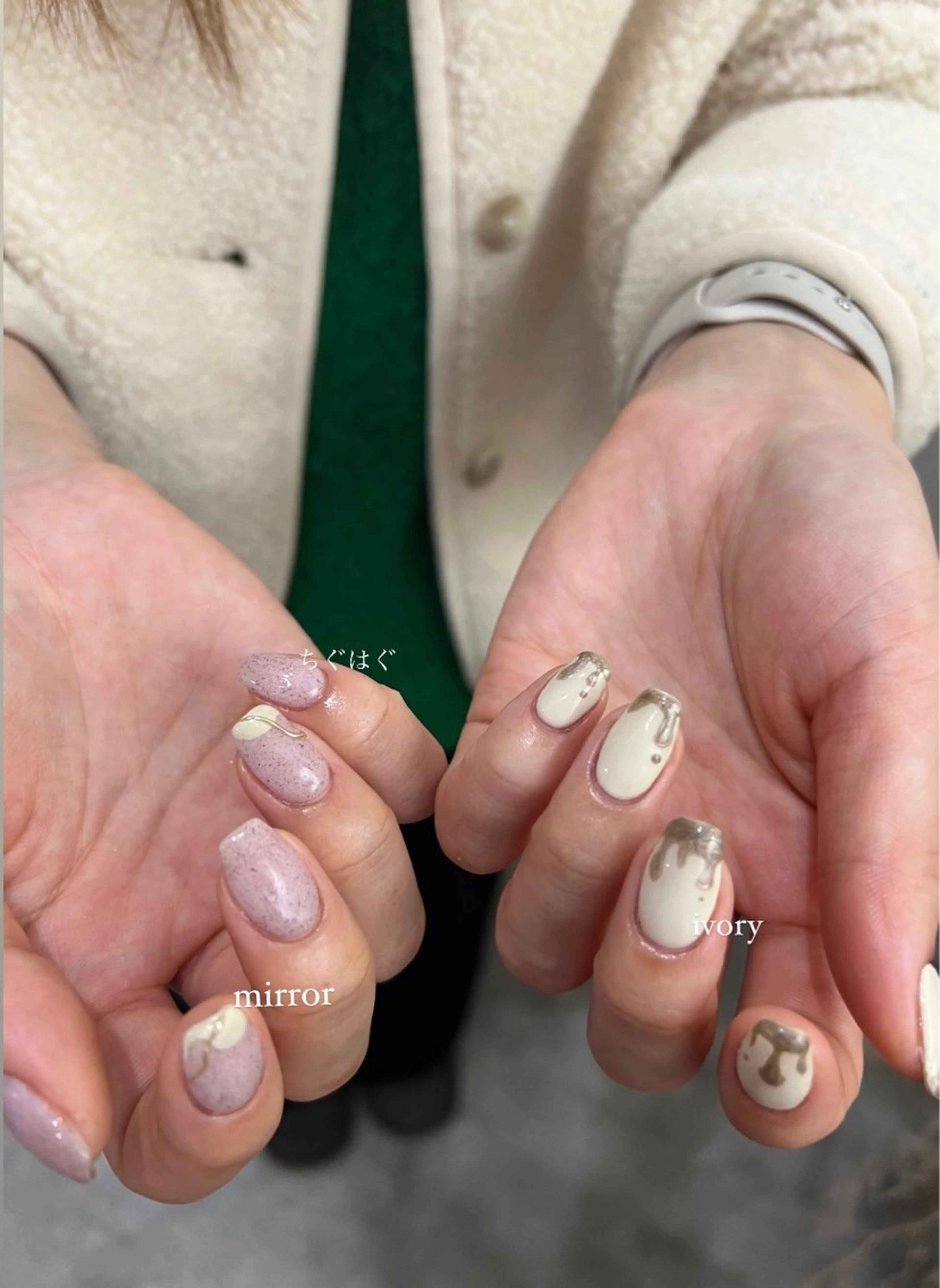 ネイル NAGISA🧁🎀 持ち込み⌇パラジェルのネイルデザイン