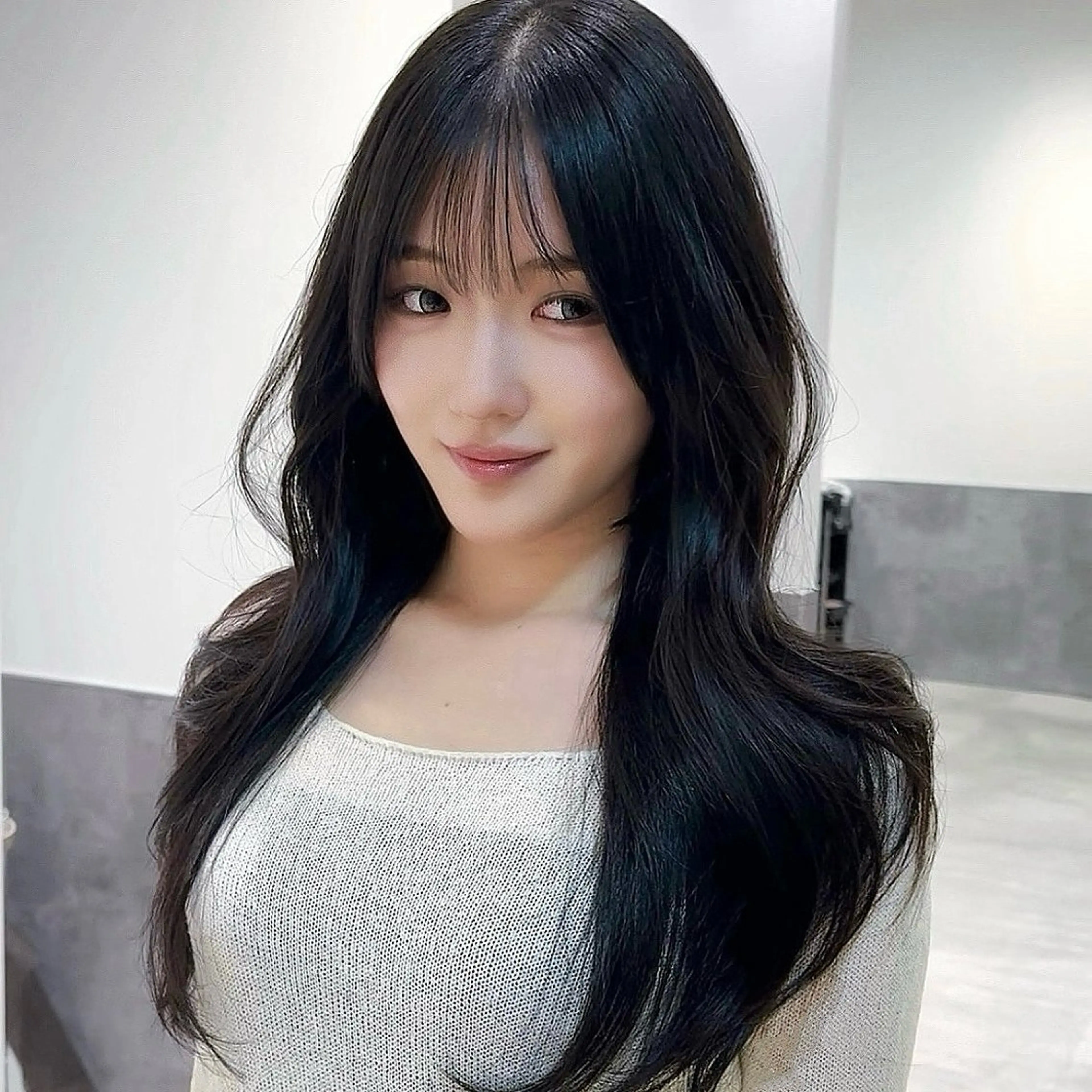 ロング 韓国風ヘア レイヤーカット カット ヘアカラー トリートメント 韓国系支持率No.1 レイヤー特化/きょうのヘアスタイル