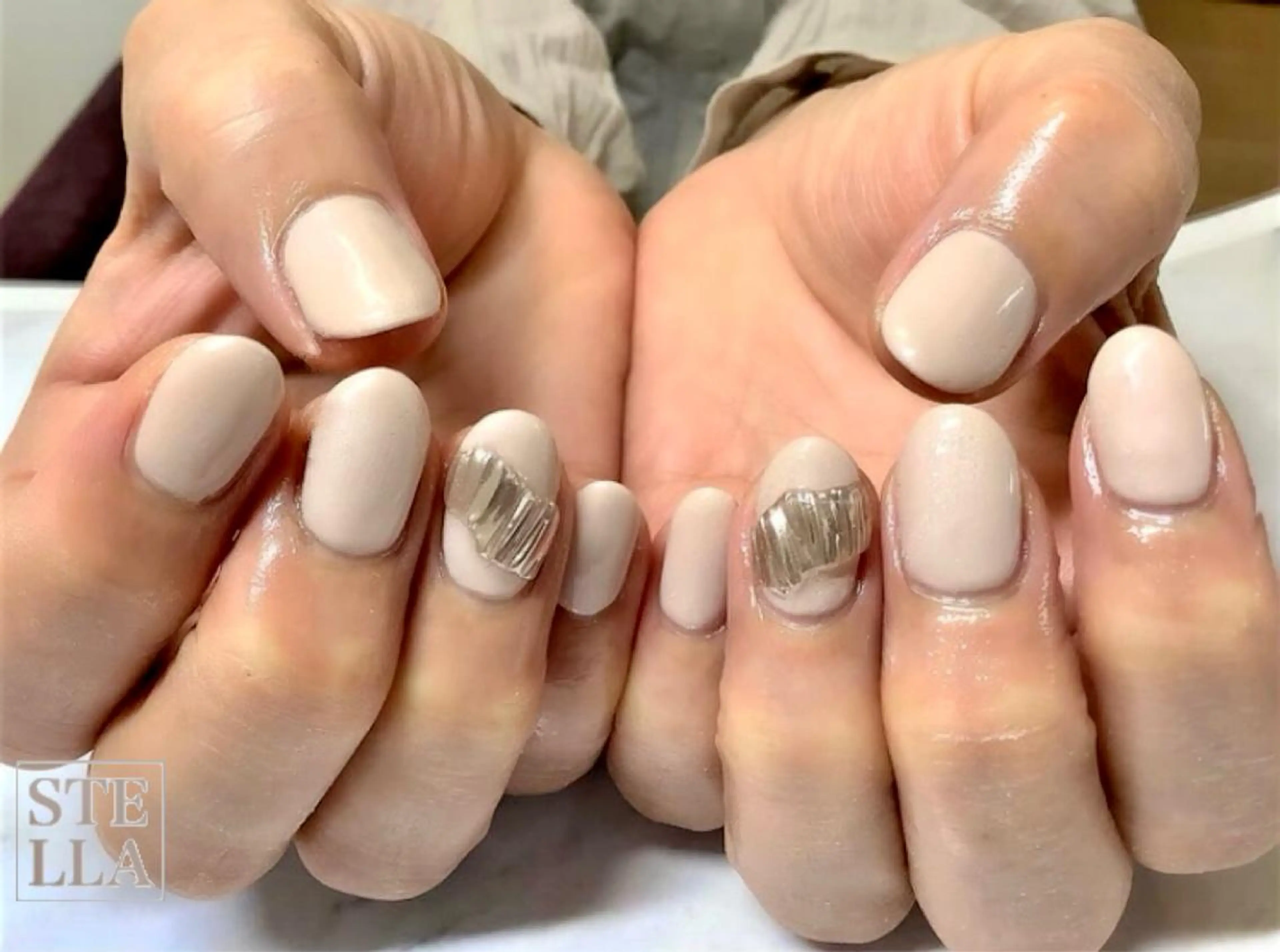 ネイル ジェルネイル ワンカラーネイル STELLA川口店 yamazakiのネイルデザイン