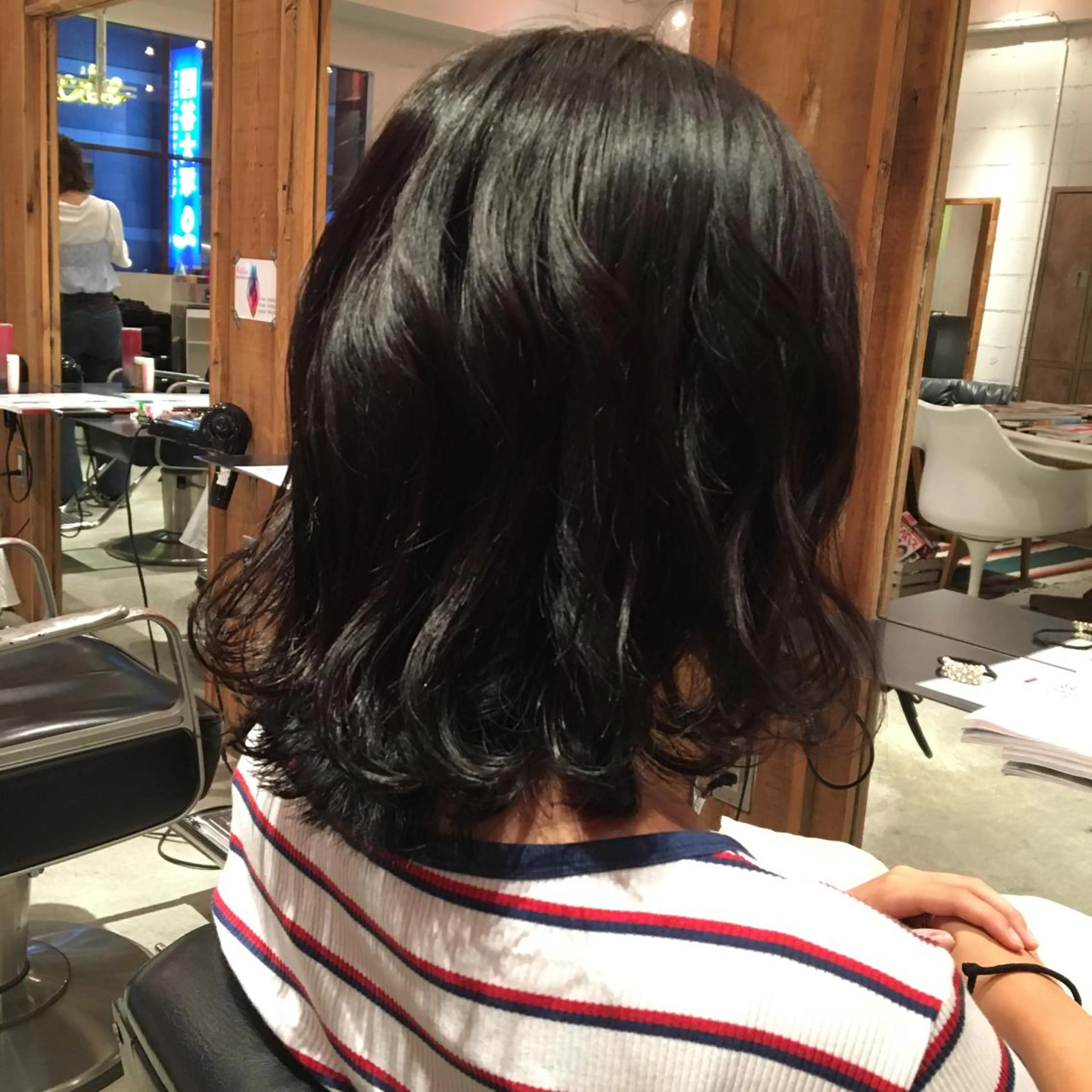 ミディアム カラー マンツーマン美容師 立川　♡MIHO♡のヘアスタイル