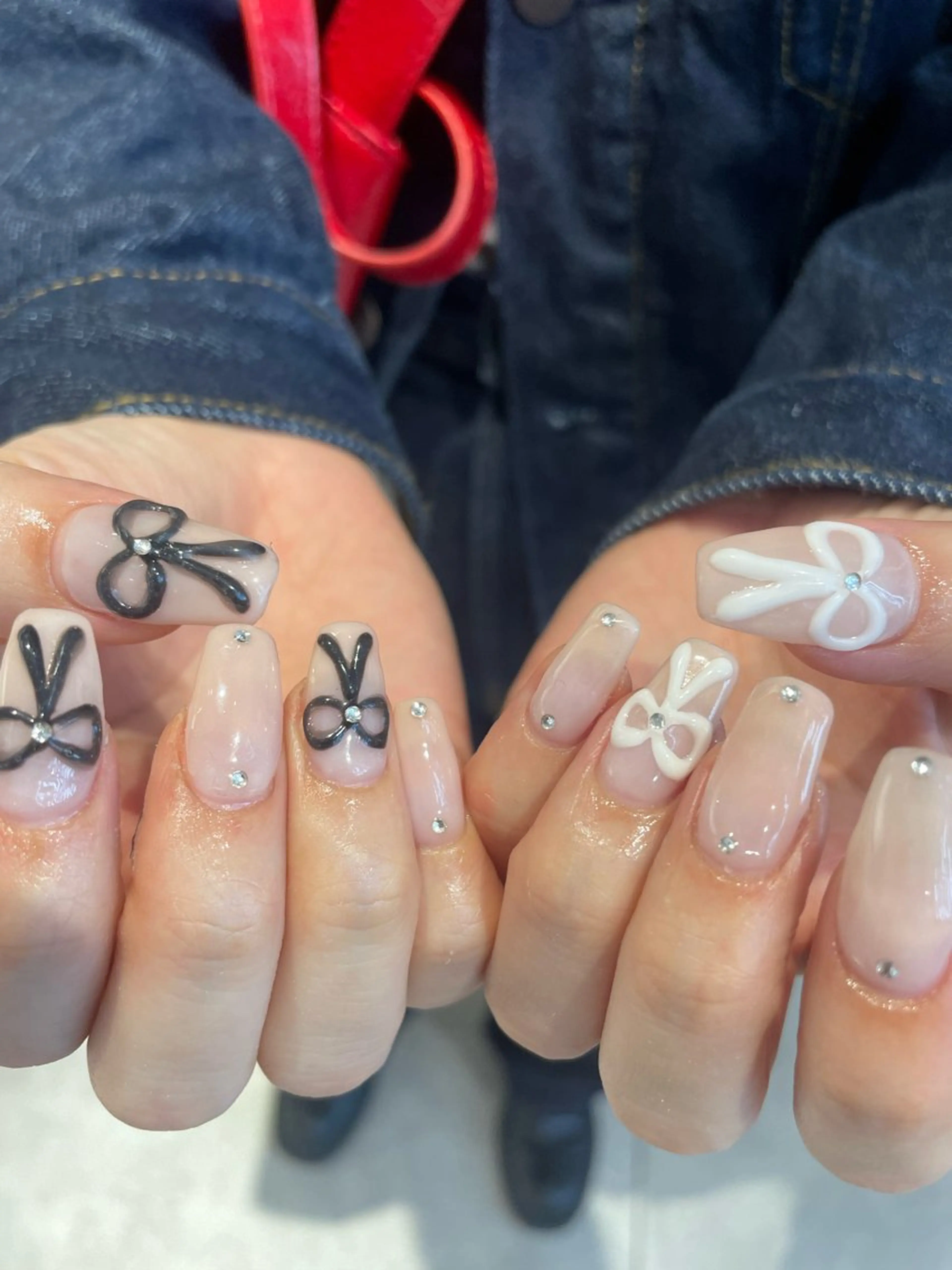 ネイル 🎀ボブ＋ハイトーン シュカ👶🏻のヘアスタイル