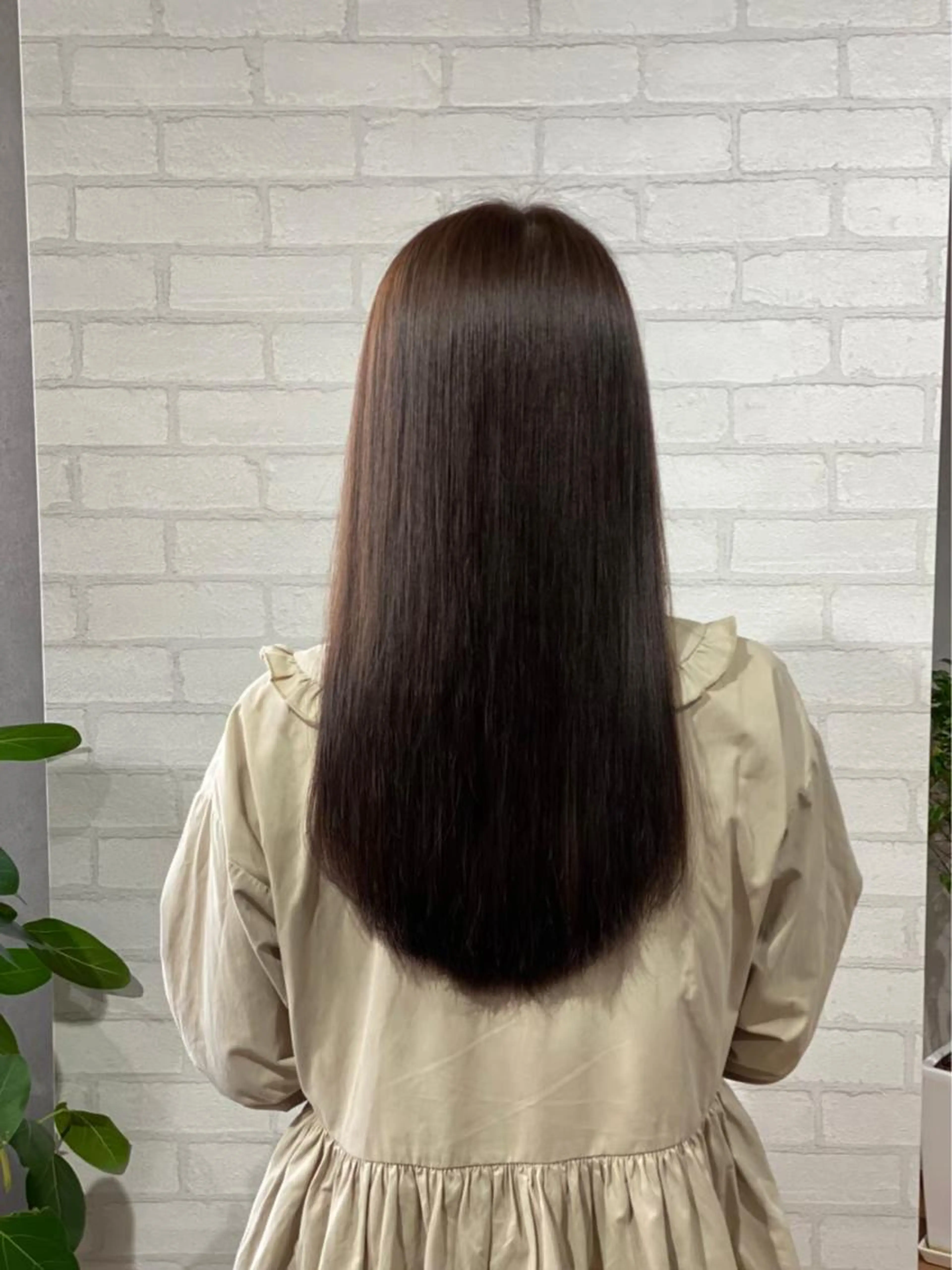 カット＋縮毛矯正の写真