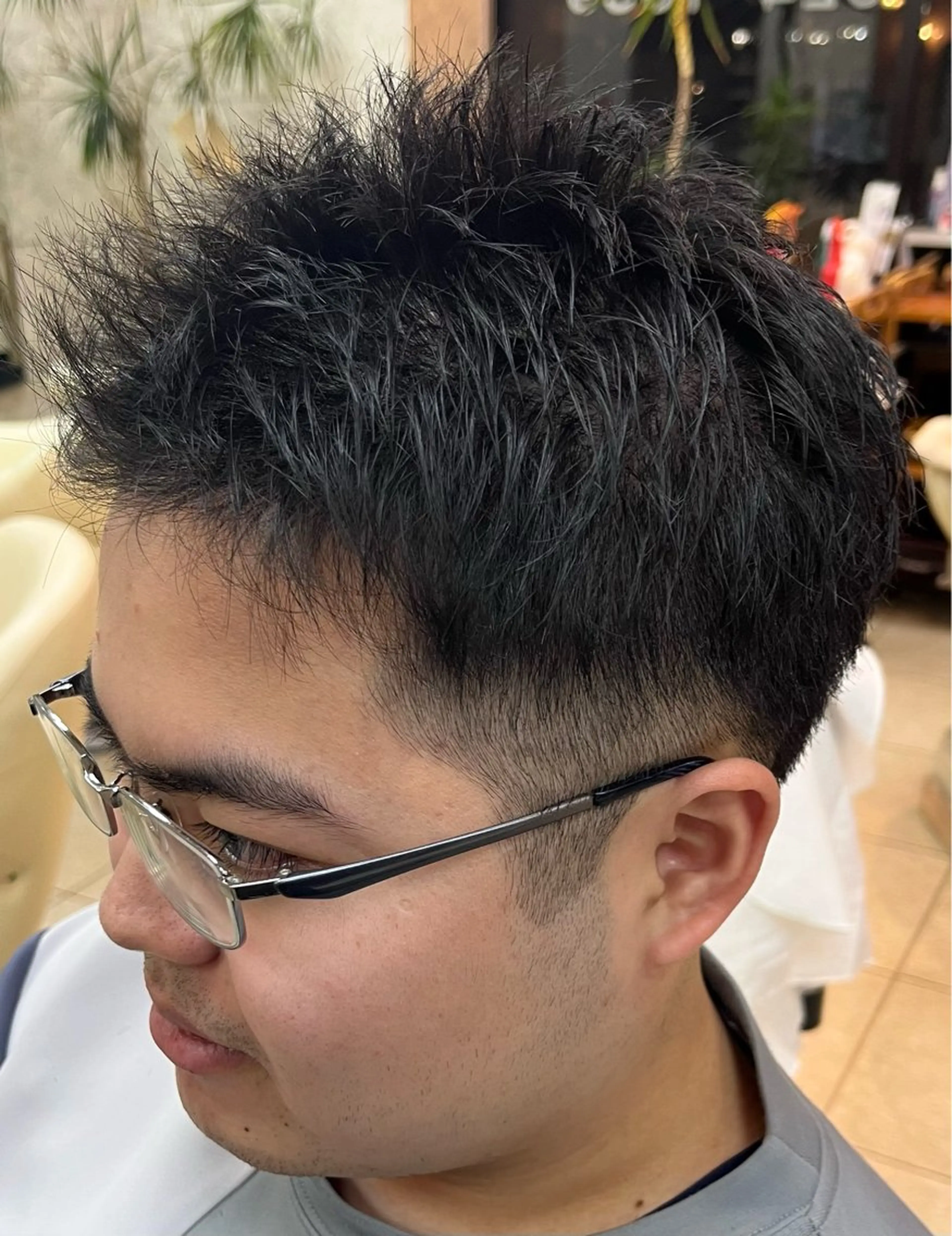 ショート カット 熊谷 拓海のヘアスタイル
