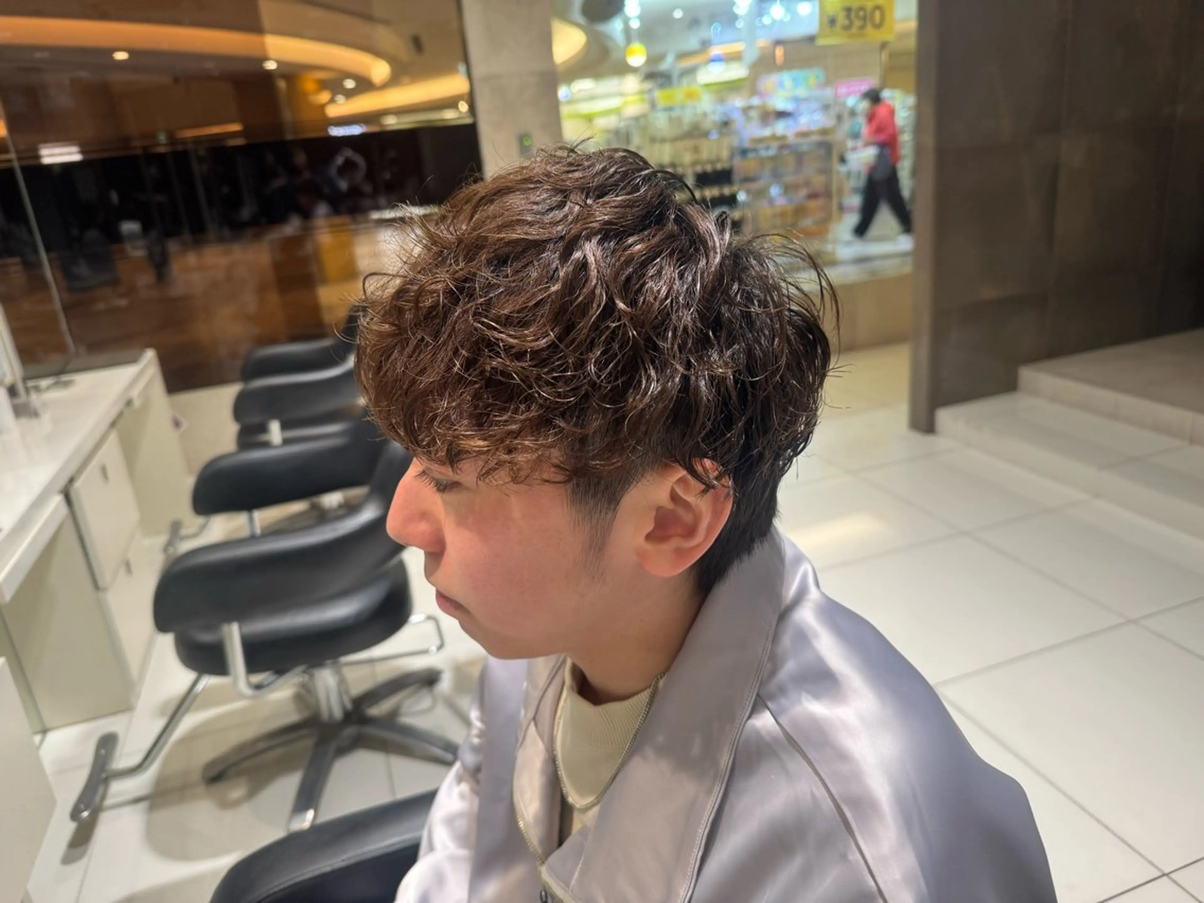 ショート パーマ メンズ カット パーマ エクステ AVANCE. annaのヘアスタイル