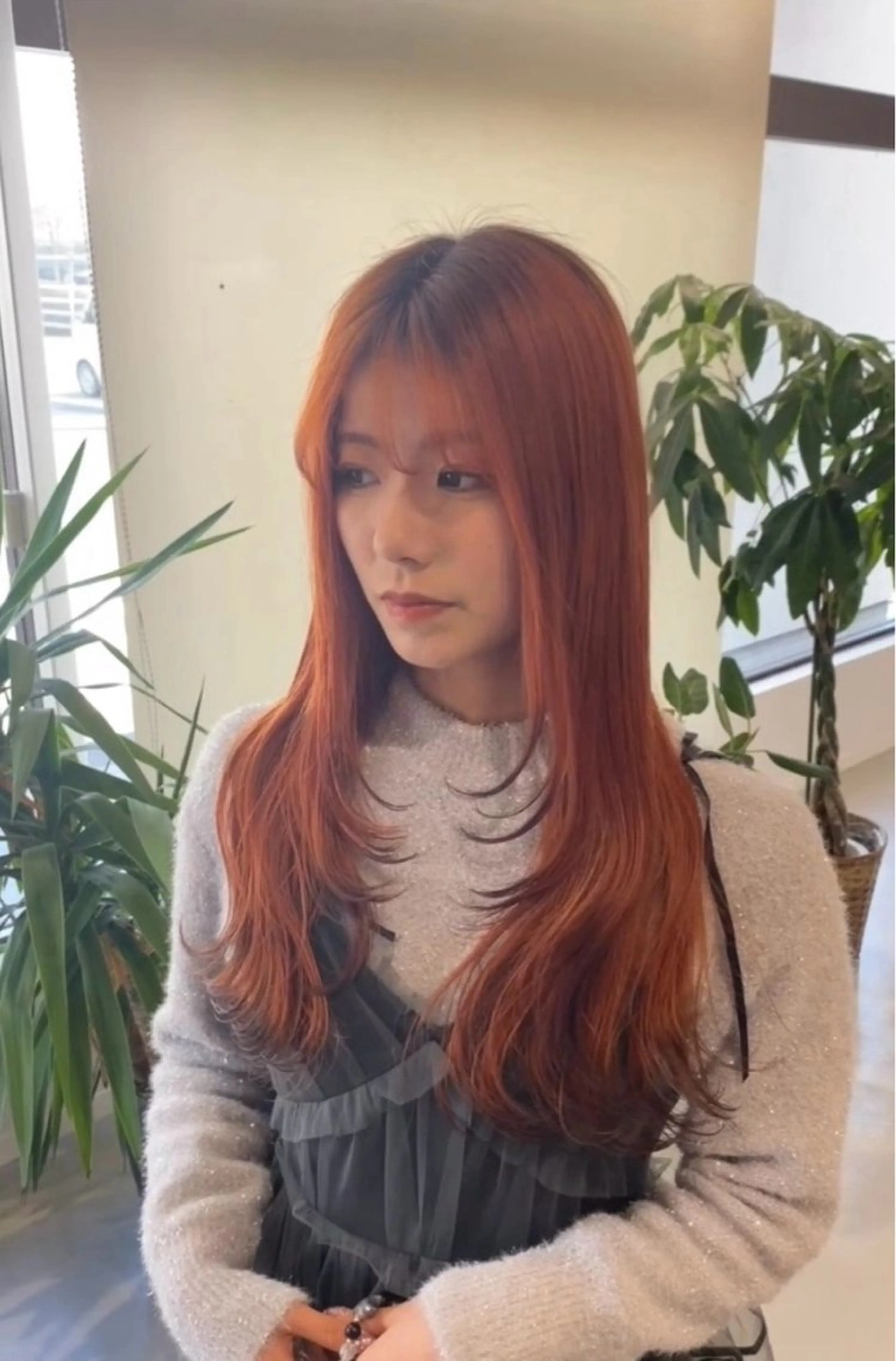 ロング カラー yate'/ Wカラー/小出捷也のヘアスタイル