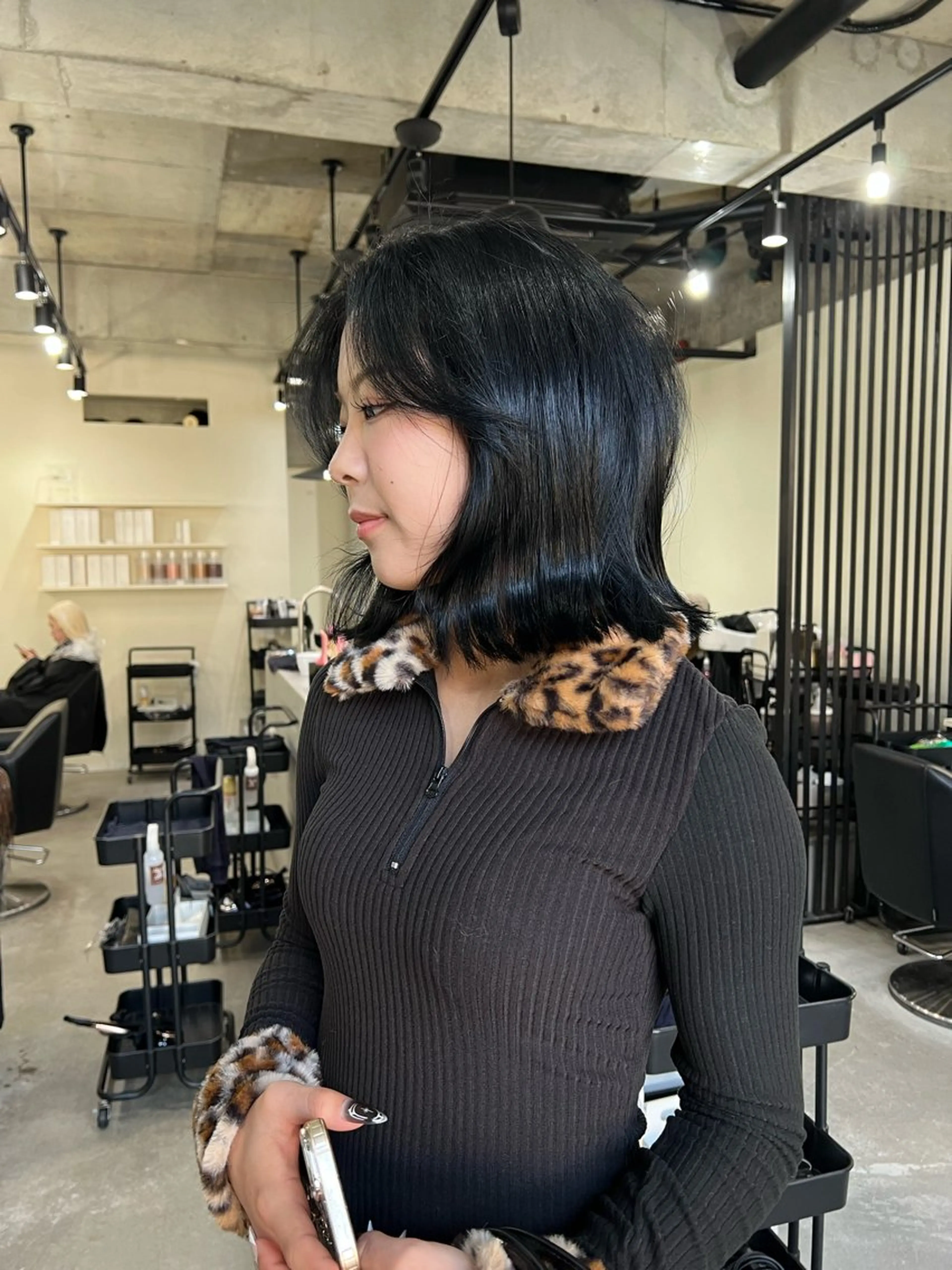 ショート ヘアカラー トリートメント LA KING KYOTO所属・LA KING 👑 【ハーツ】艶髪のヘアスタイル