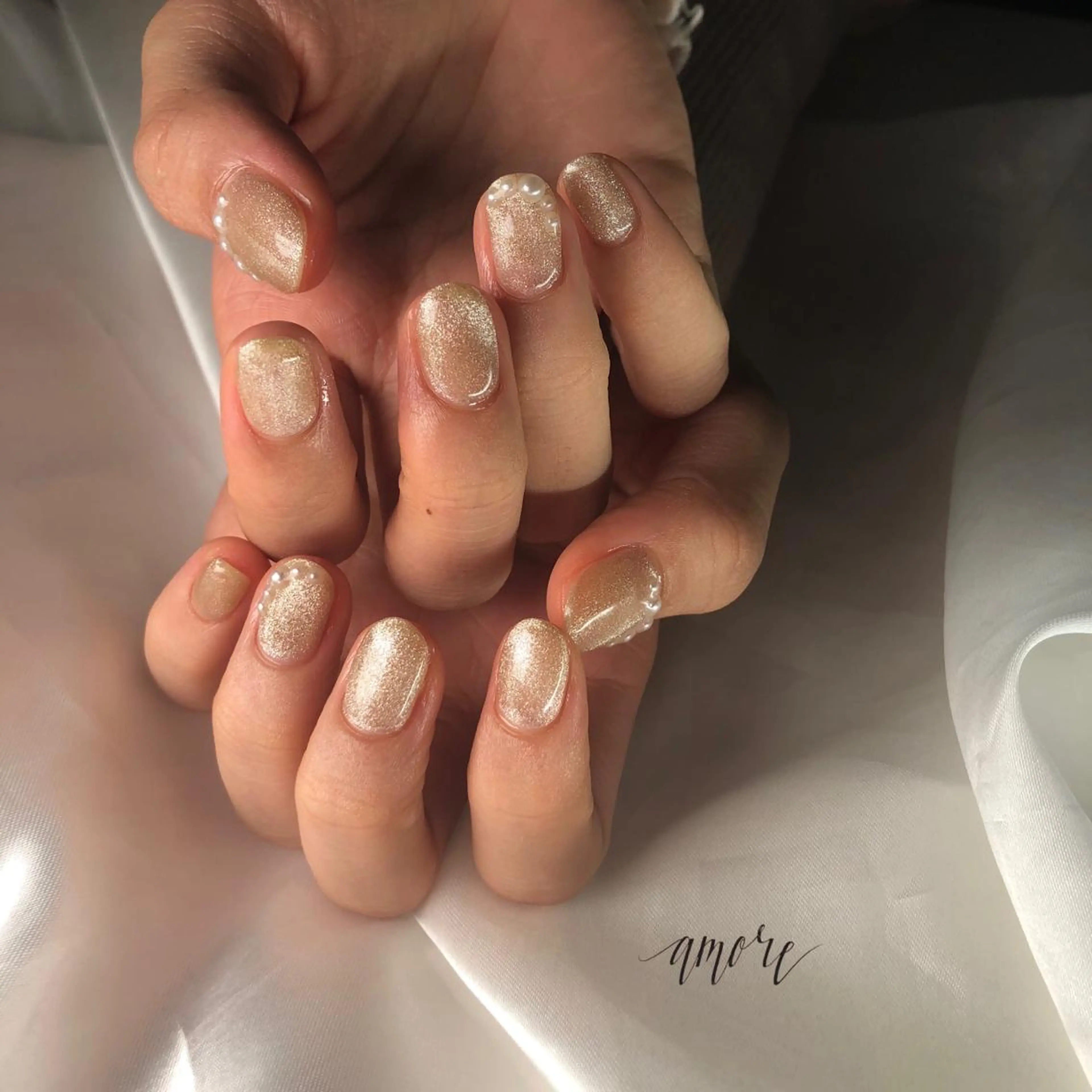 ネイル ジェルネイル 氷ネイル・うるうるネイル キラキラネイル マグネットネイル ミラーネイル You kyehwaのネイルデザイン