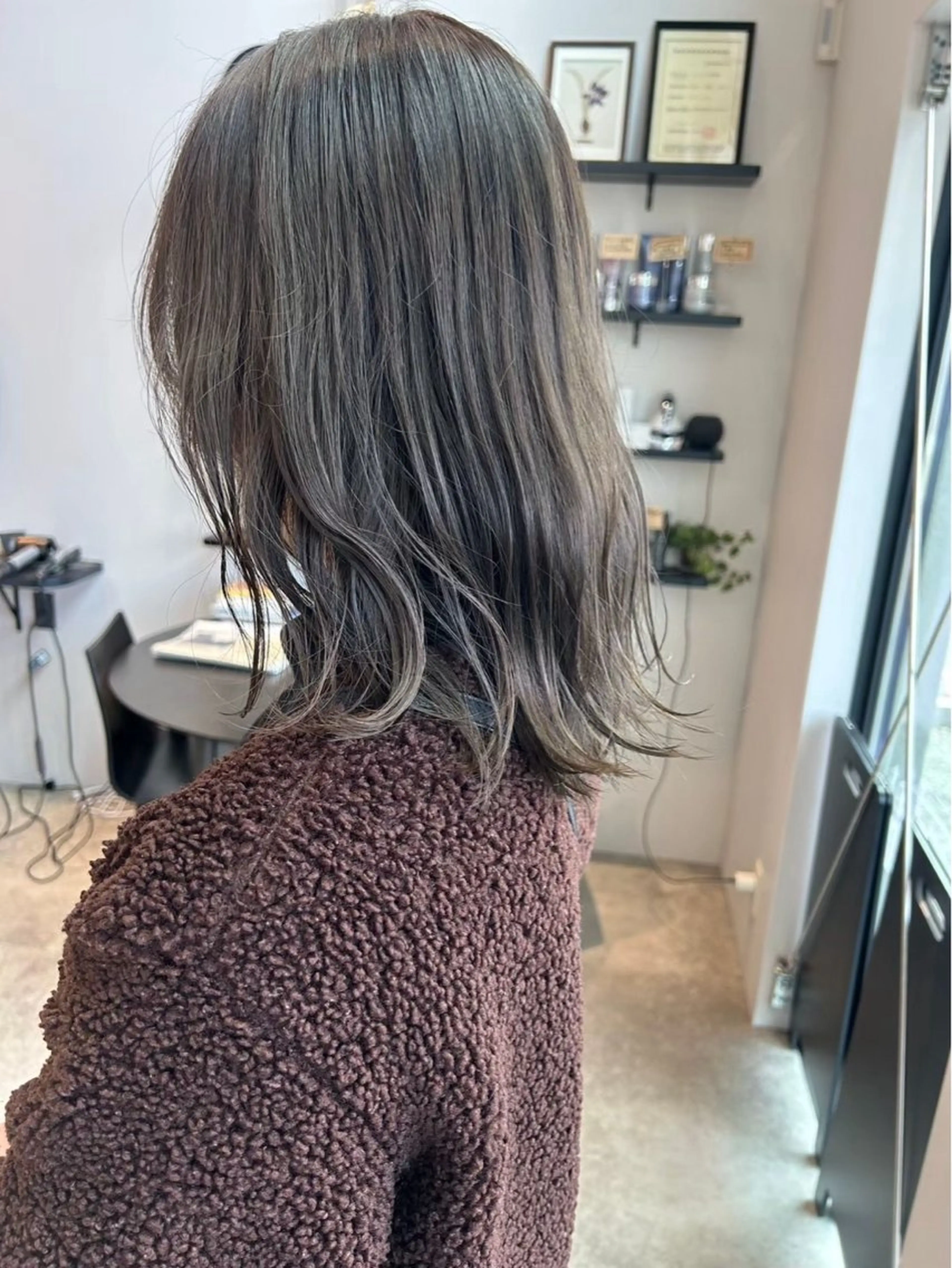 ミディアム 垢抜け/イメチェン color🦩ちあきのヘアスタイル