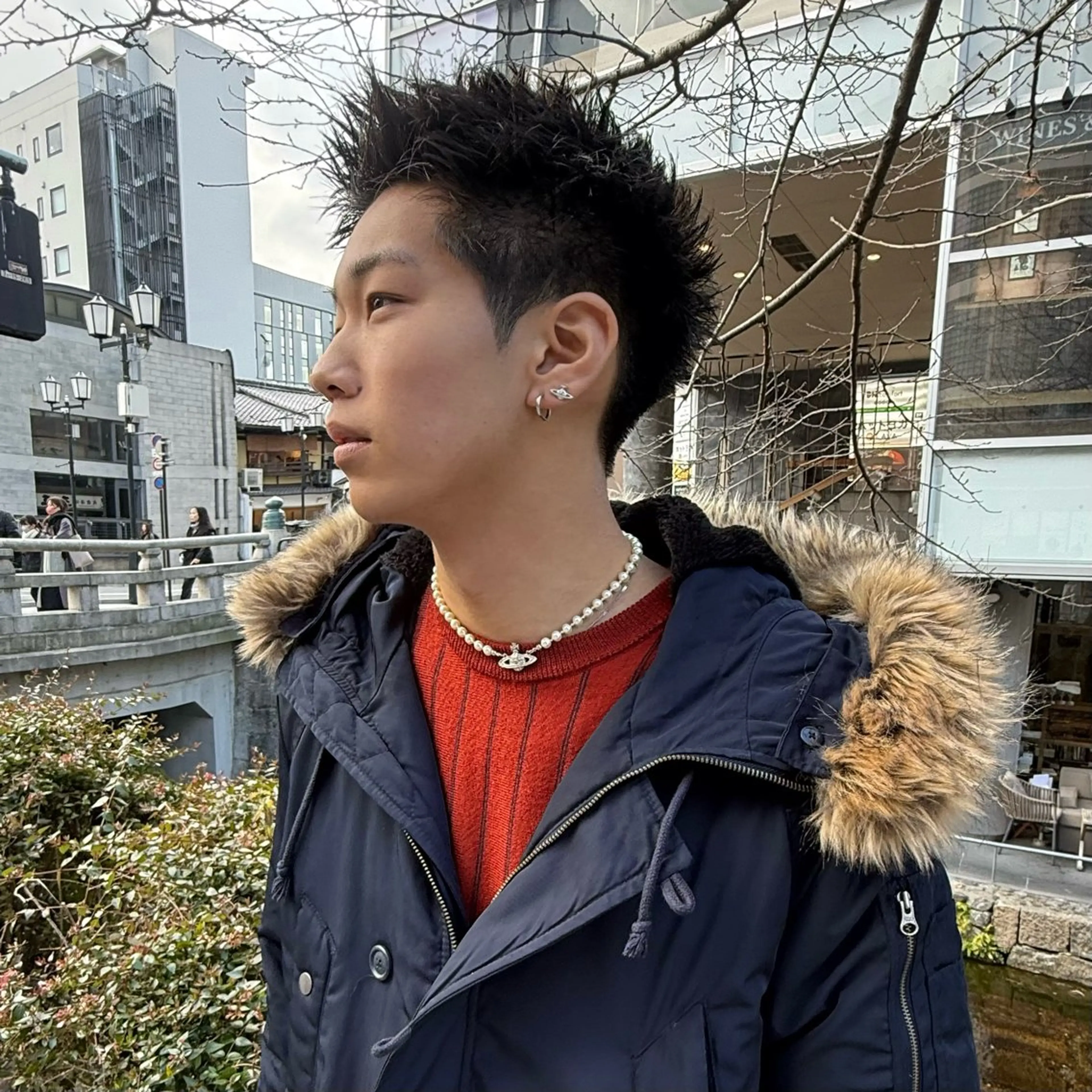 ショート メンズ カット 希佳/メンズ ハイトーンカラーのヘアスタイル