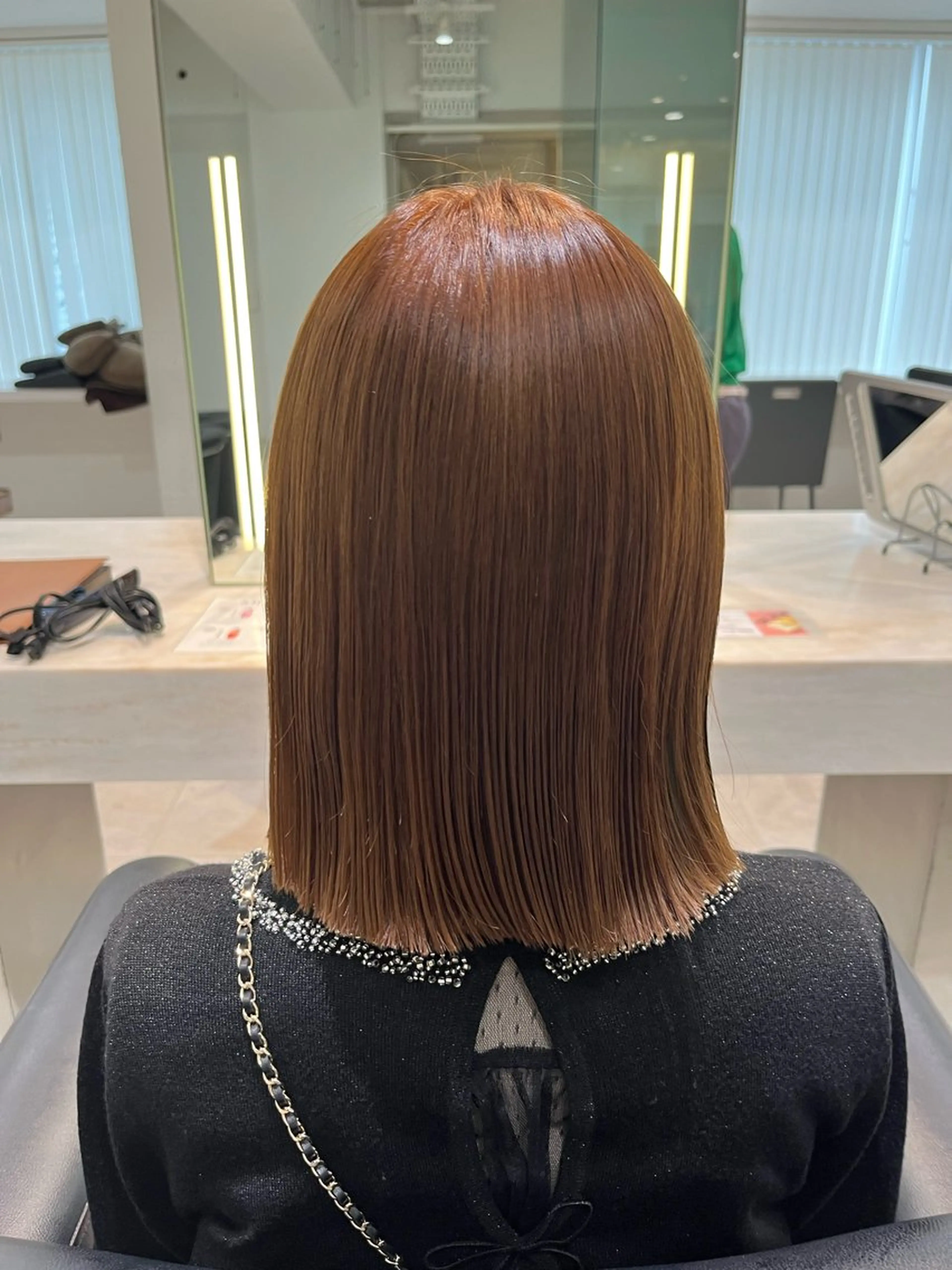 【平日限定】　酸性ストレート　艶感🆙✨（カット込み）の写真