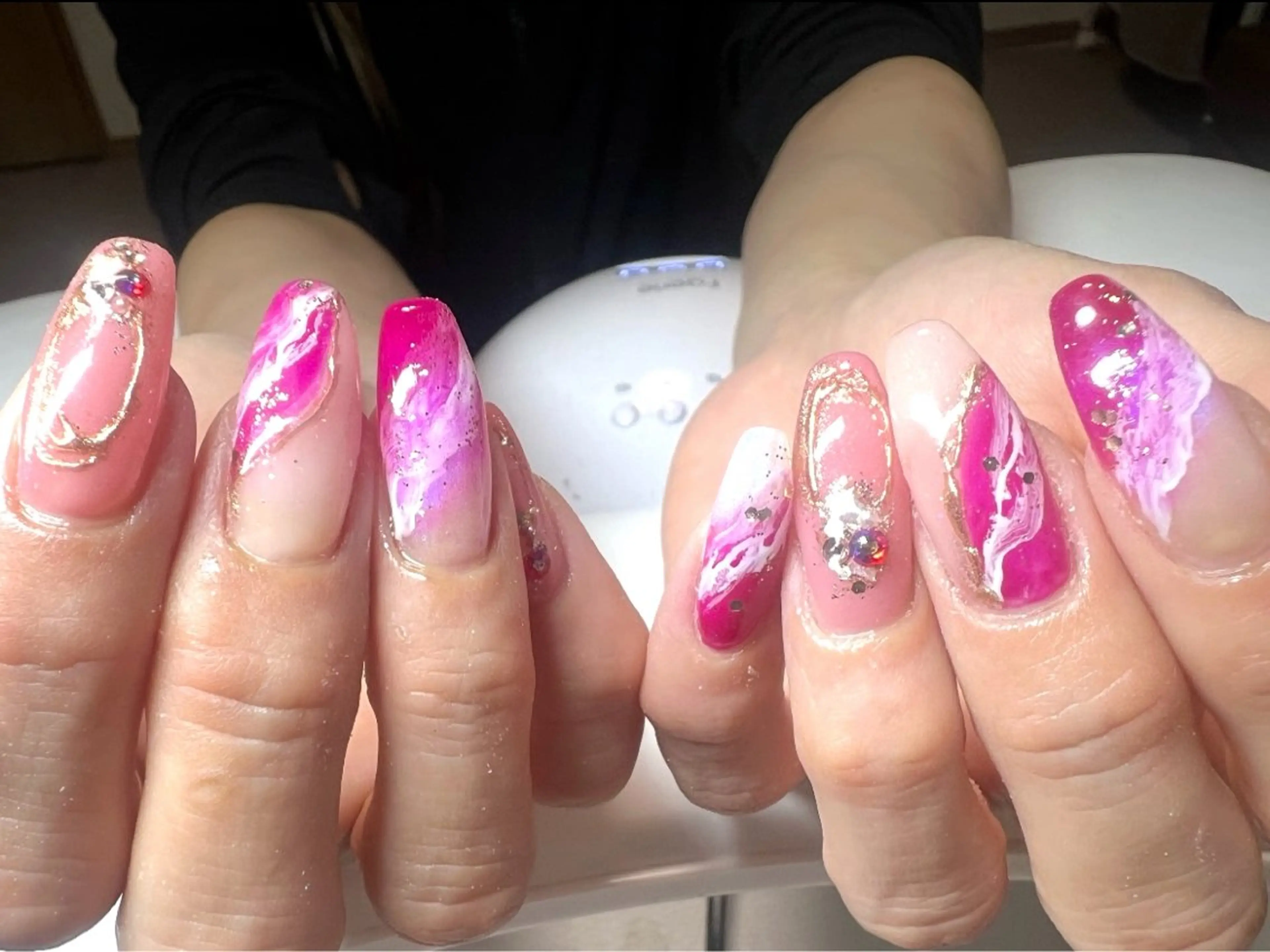 ネイル アートネイル ロングネイル ネイルサロンR所属・Nailsalon Rのネイルデザイン