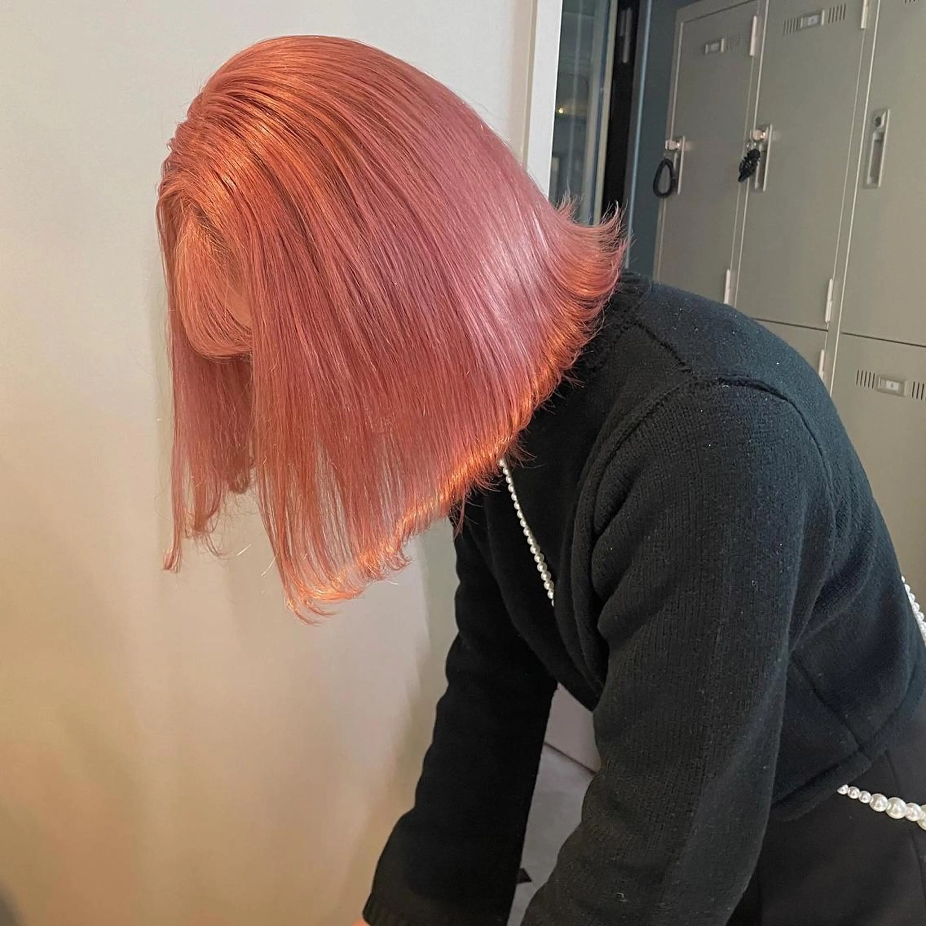 ミディアム ヘアカラー トリートメント サロウィン新宿三丁目East所属・顔周りレイヤー/新宿 /モテ艶カラー/航介のヘアスタイル