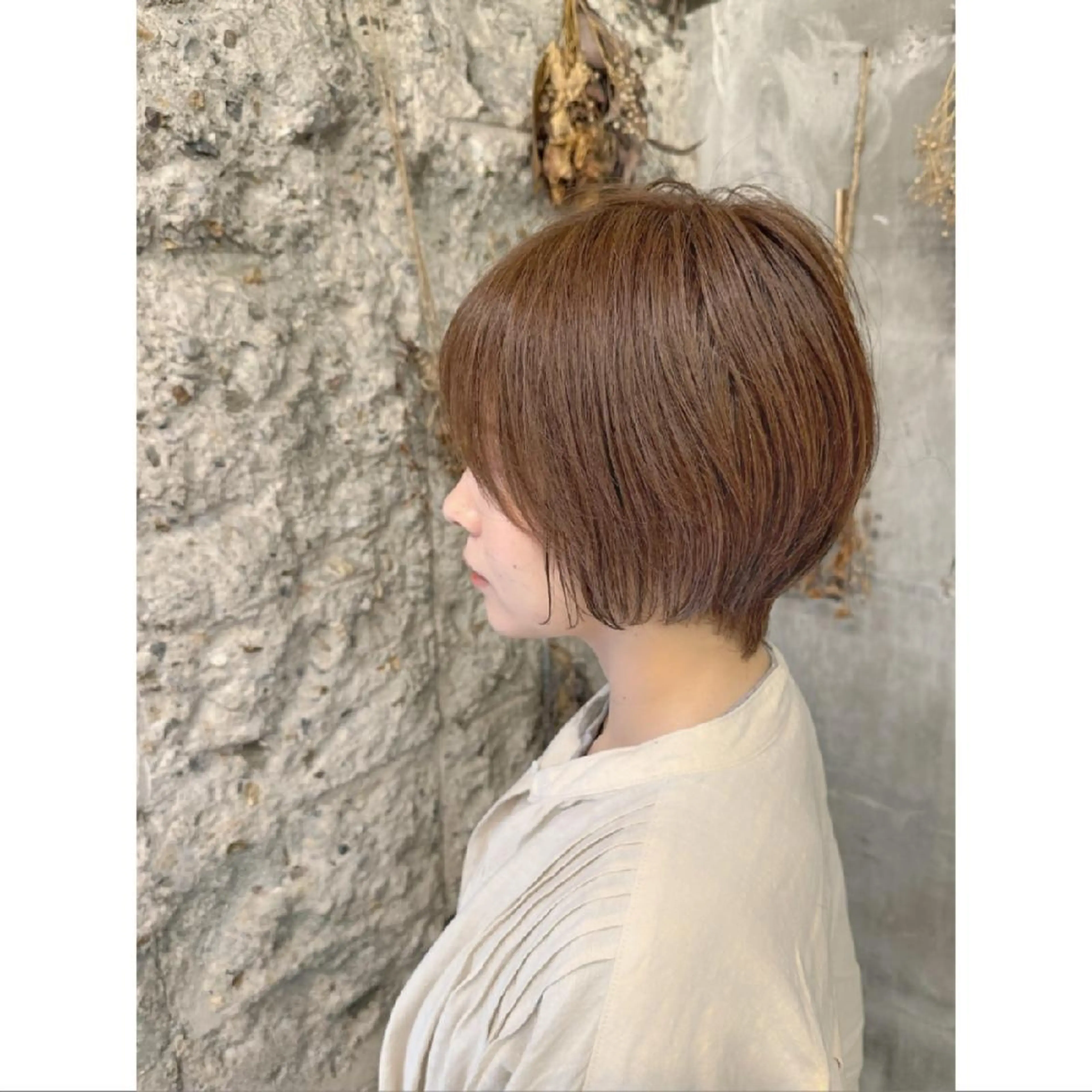 ショート カット 井尻 柚都歩のヘアスタイル