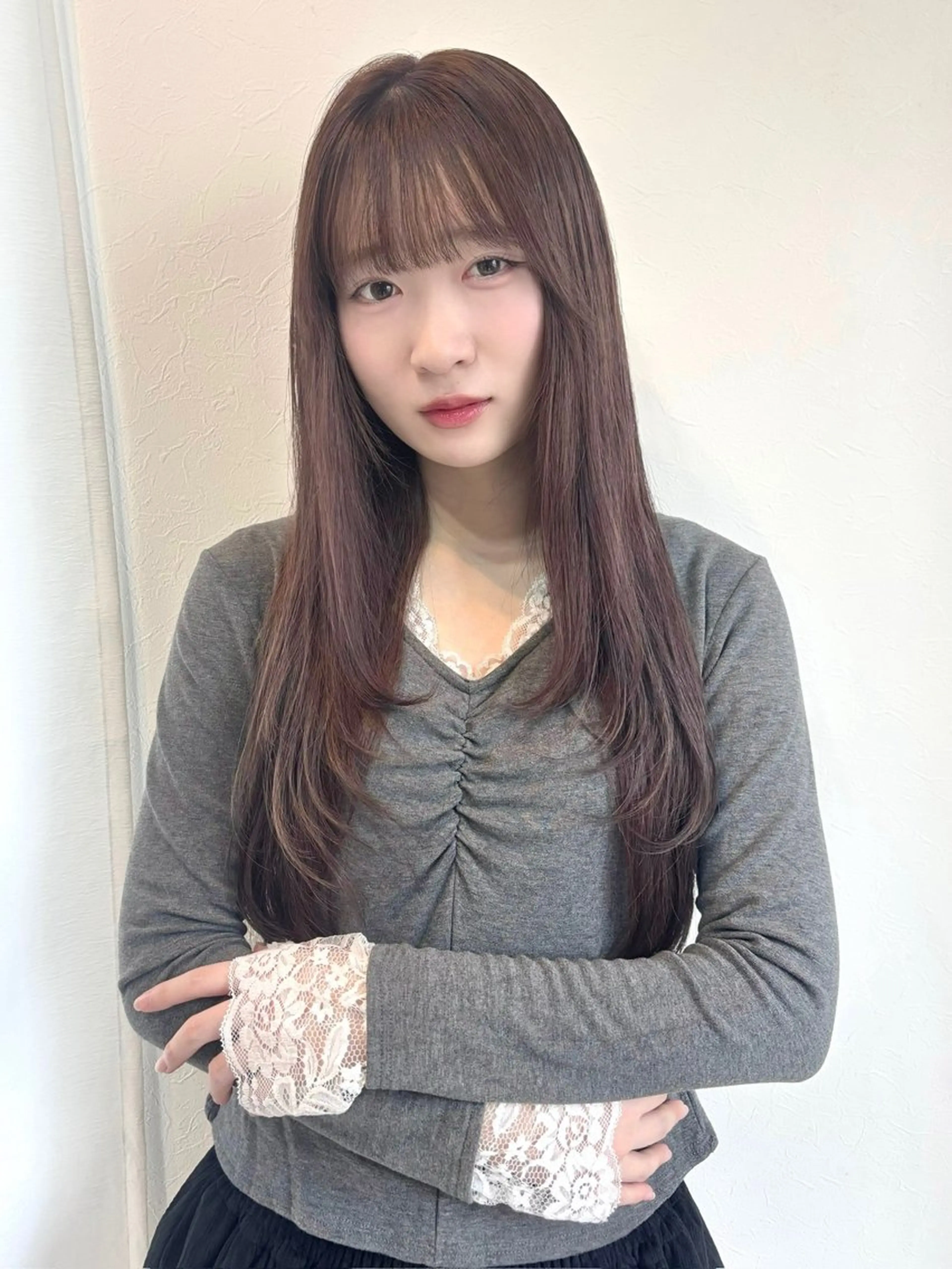 ロング カラー annuy ayanaのヘアスタイル