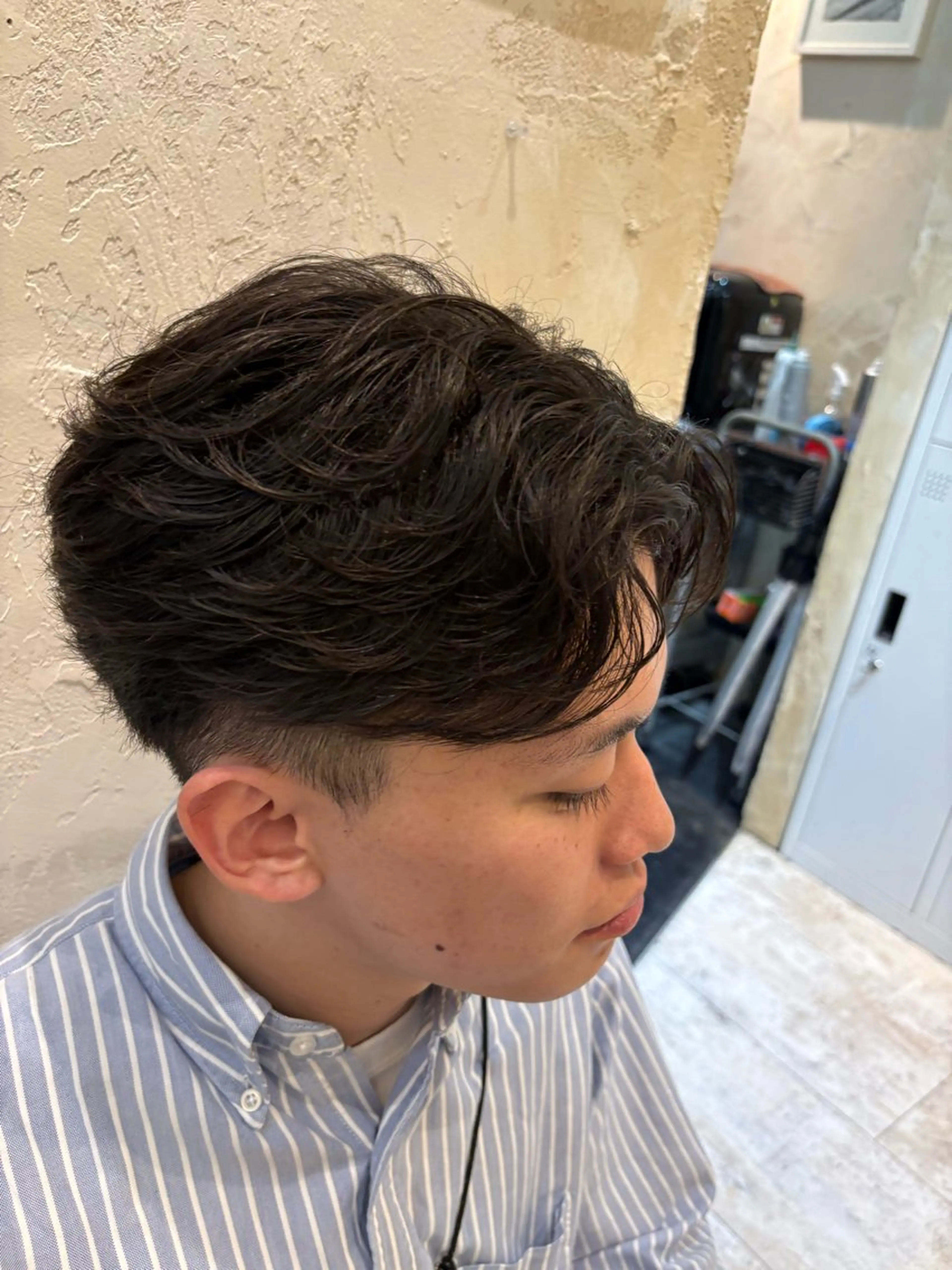 パーマ 明神 星名のヘアスタイル