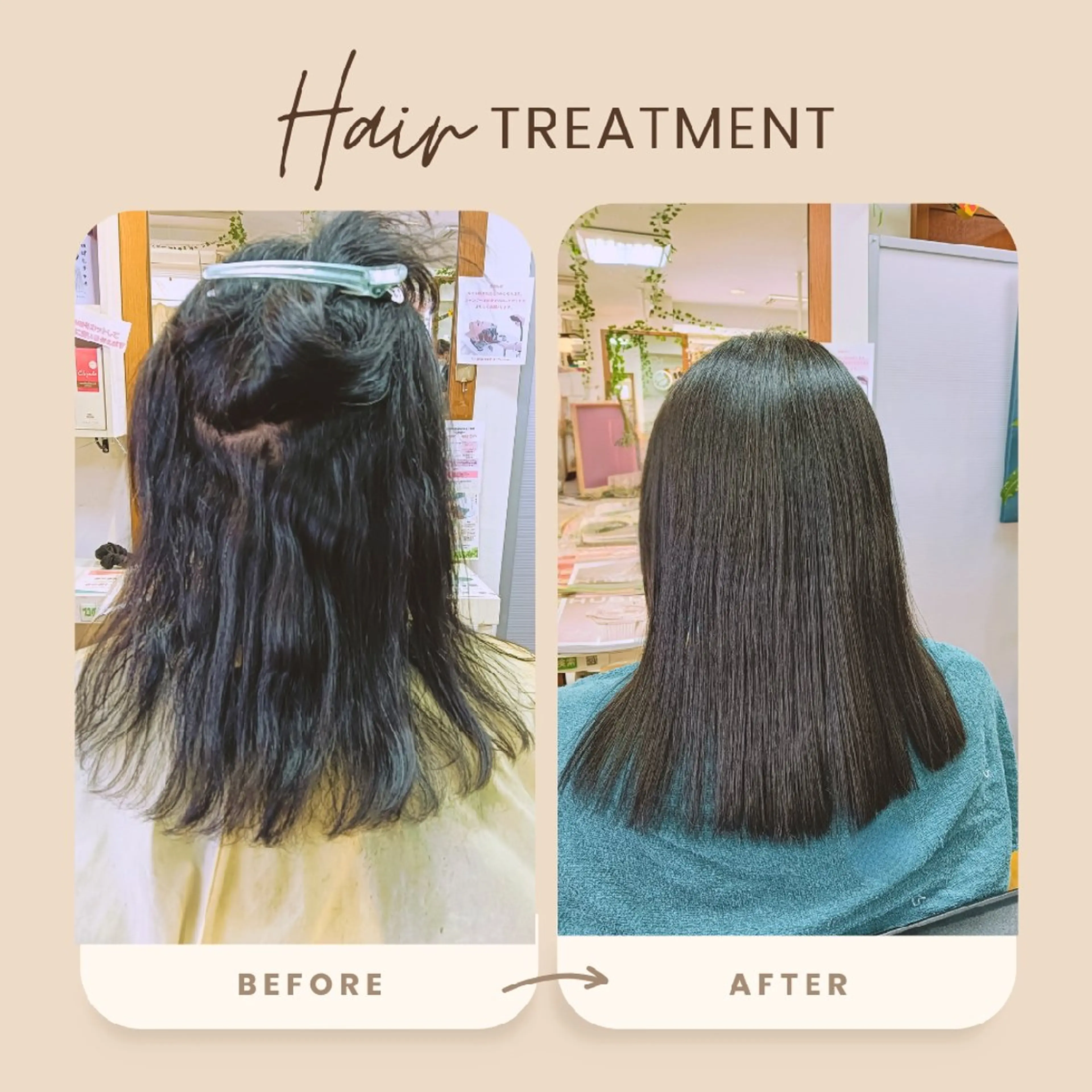 セミロング あや🍀
大人艶カラ ー・縮毛矯正のヘアスタイル