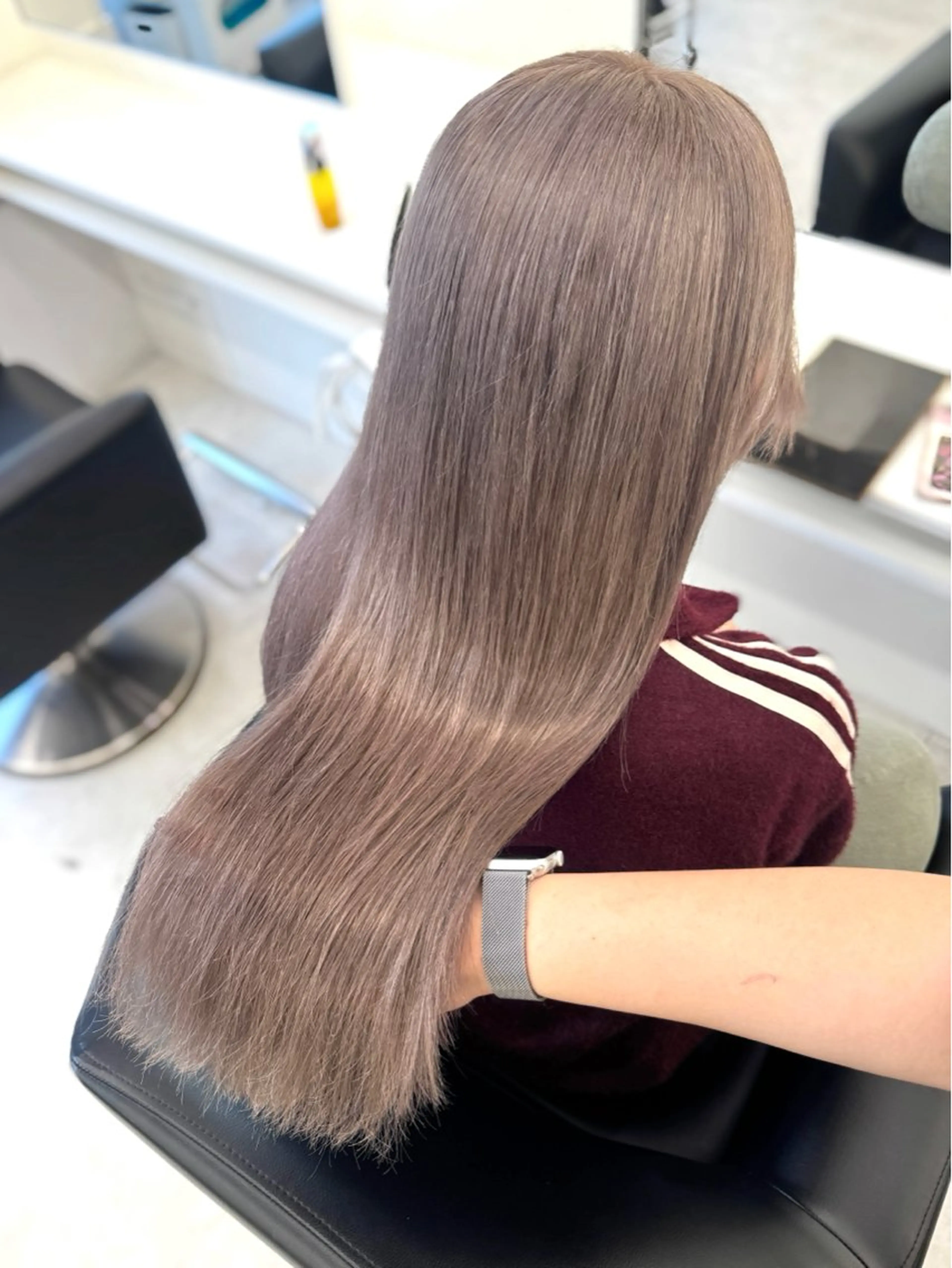 ロング カラー ヘアカラー ♡ParveMix NANO♡のヘアスタイル