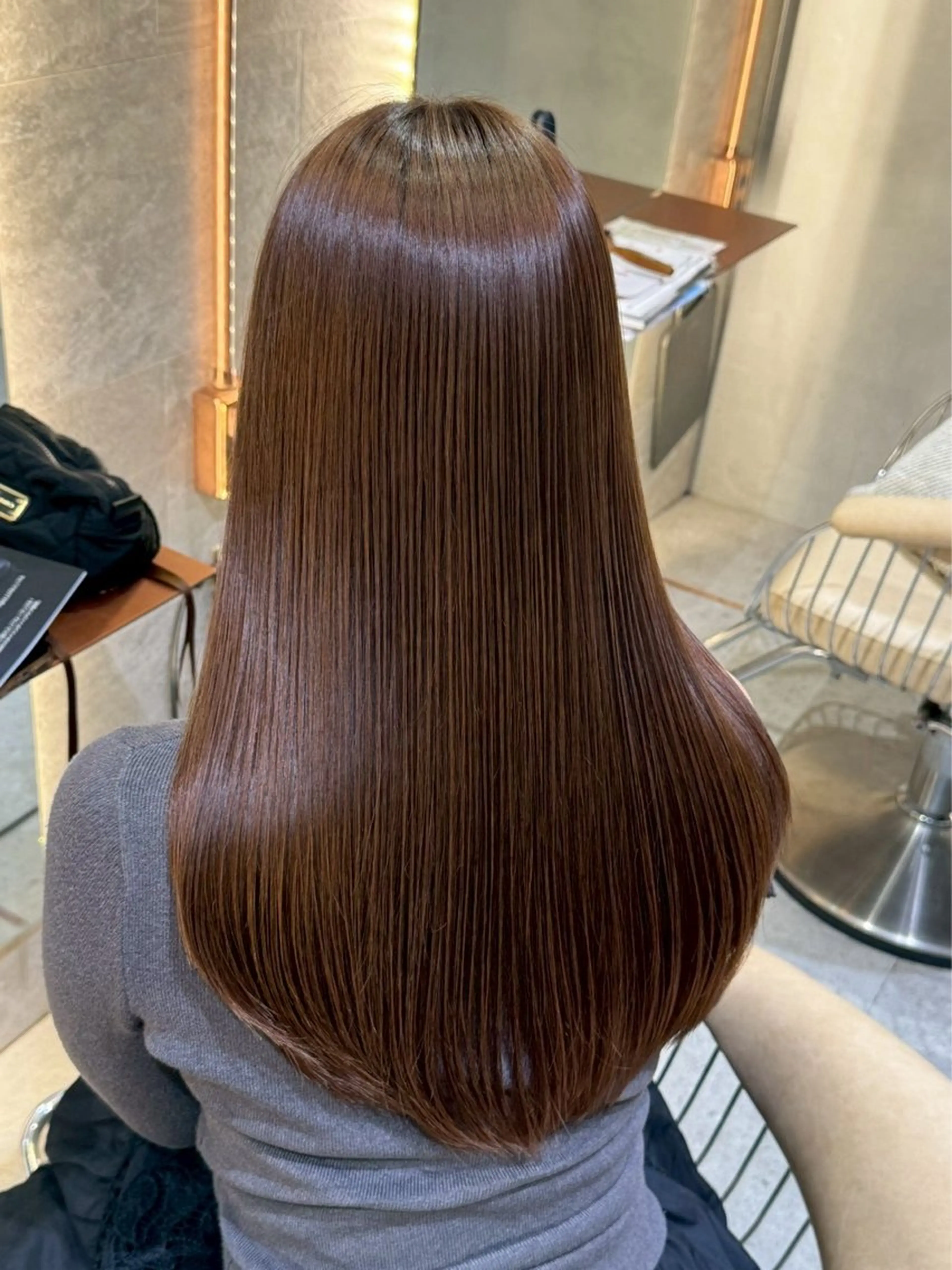 韓国ヘア/美髪矯正/ Haruna🦋のヘアスタイル