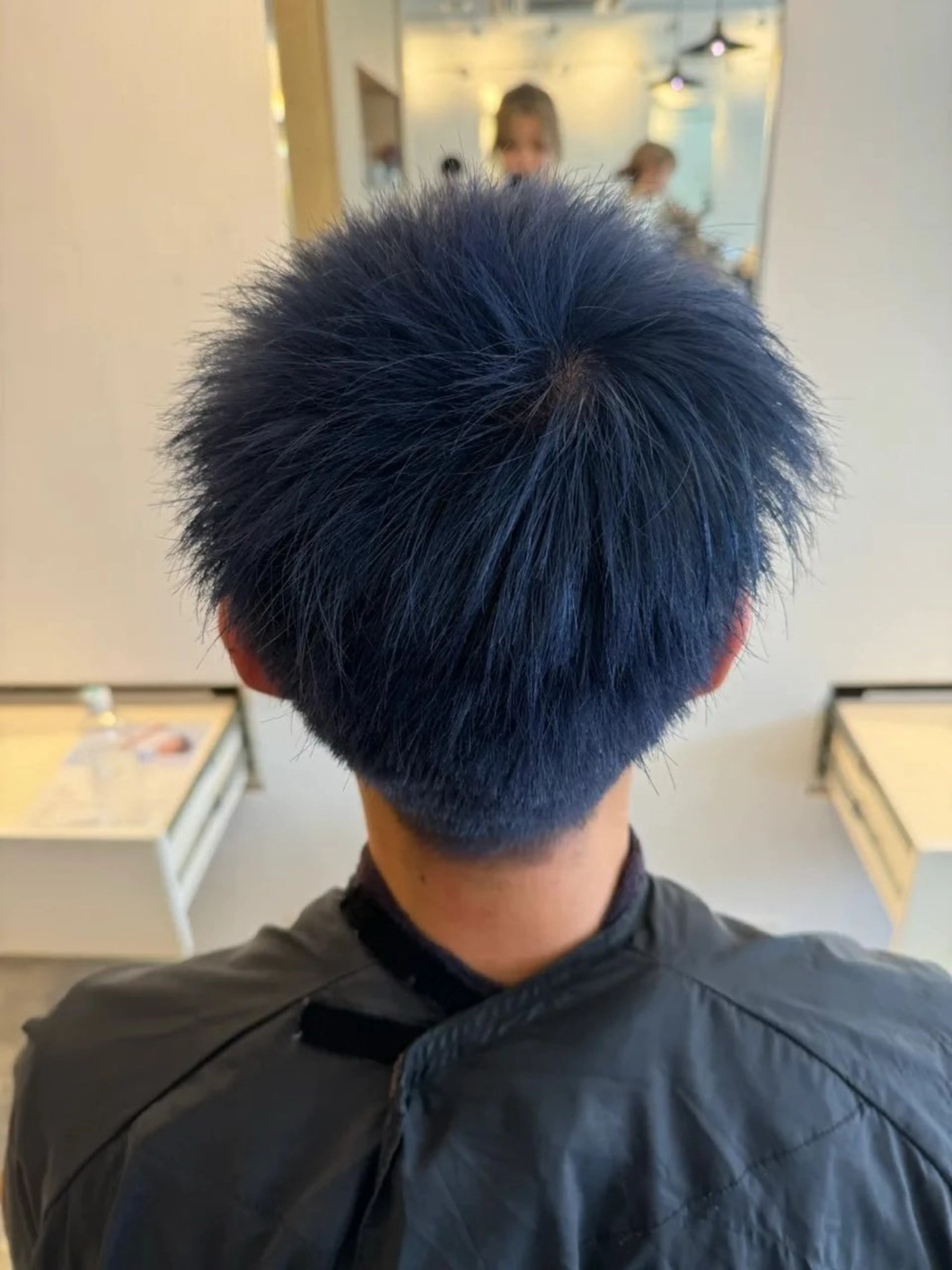 メンズ カット ヘアカラー 💖ASUKA 💜/透明感カラーのヘアスタイル