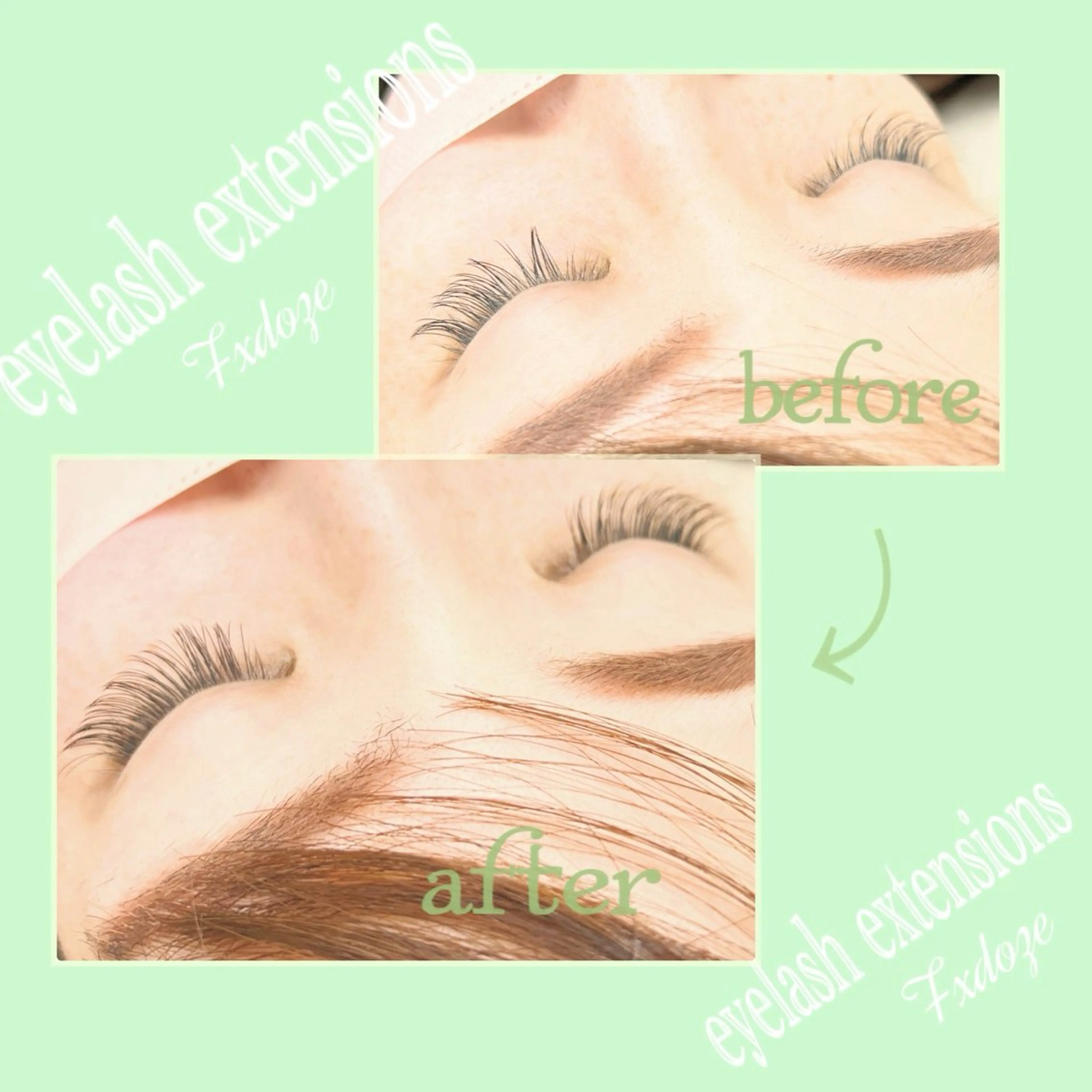 マツエク・マツパ Fxdoze〜エフバイドゥーゼ所属・Fxdoze Meguのマツエク・マツパデザイン