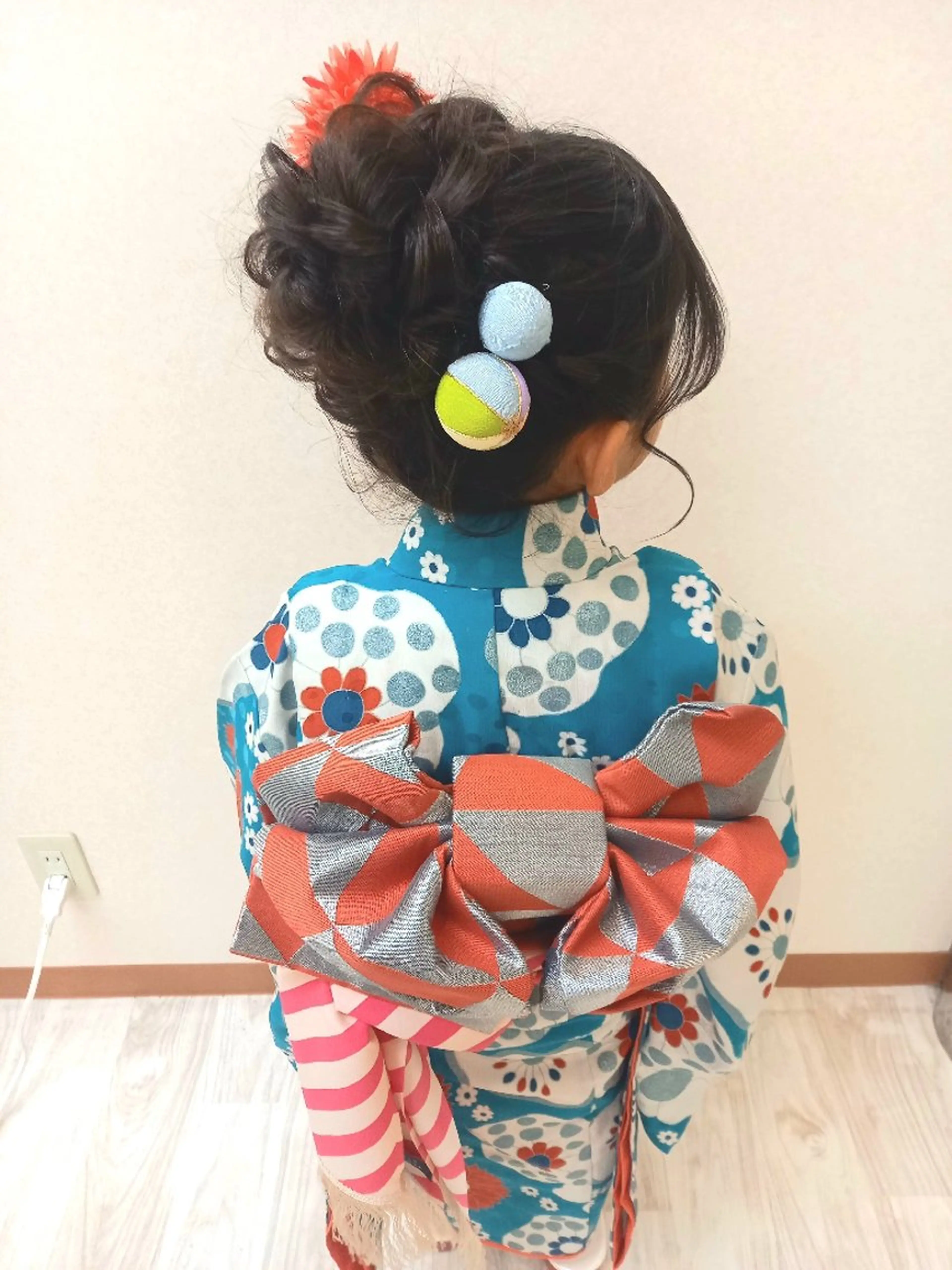 ヘアアレンジ キッズ bright所属・miku ヘアセット/着付けのヘアスタイル