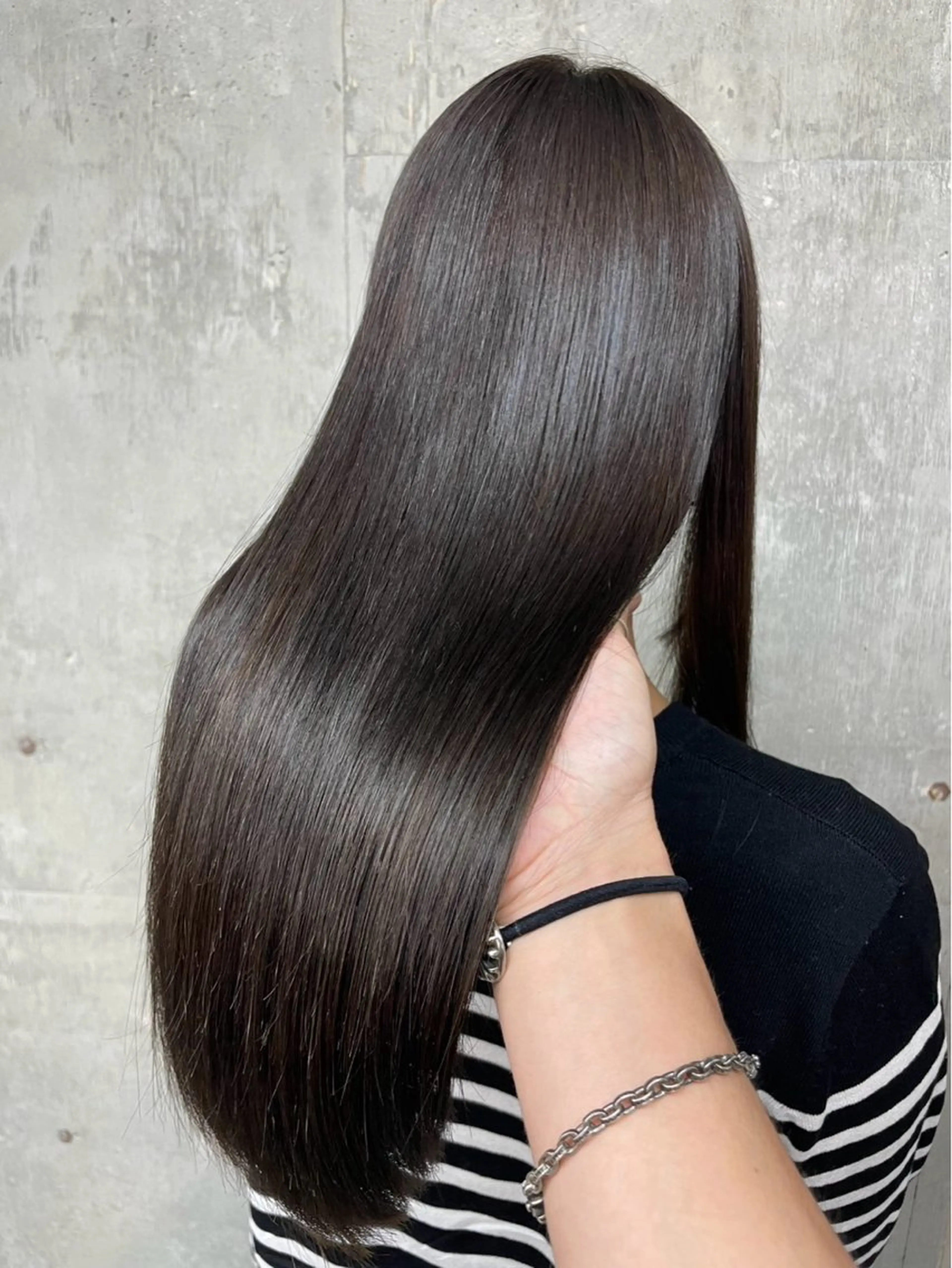 ロング 酸性ストレート 縮毛矯正 伊藤ほのか/パーマ /酸性ストレートのヘアスタイル