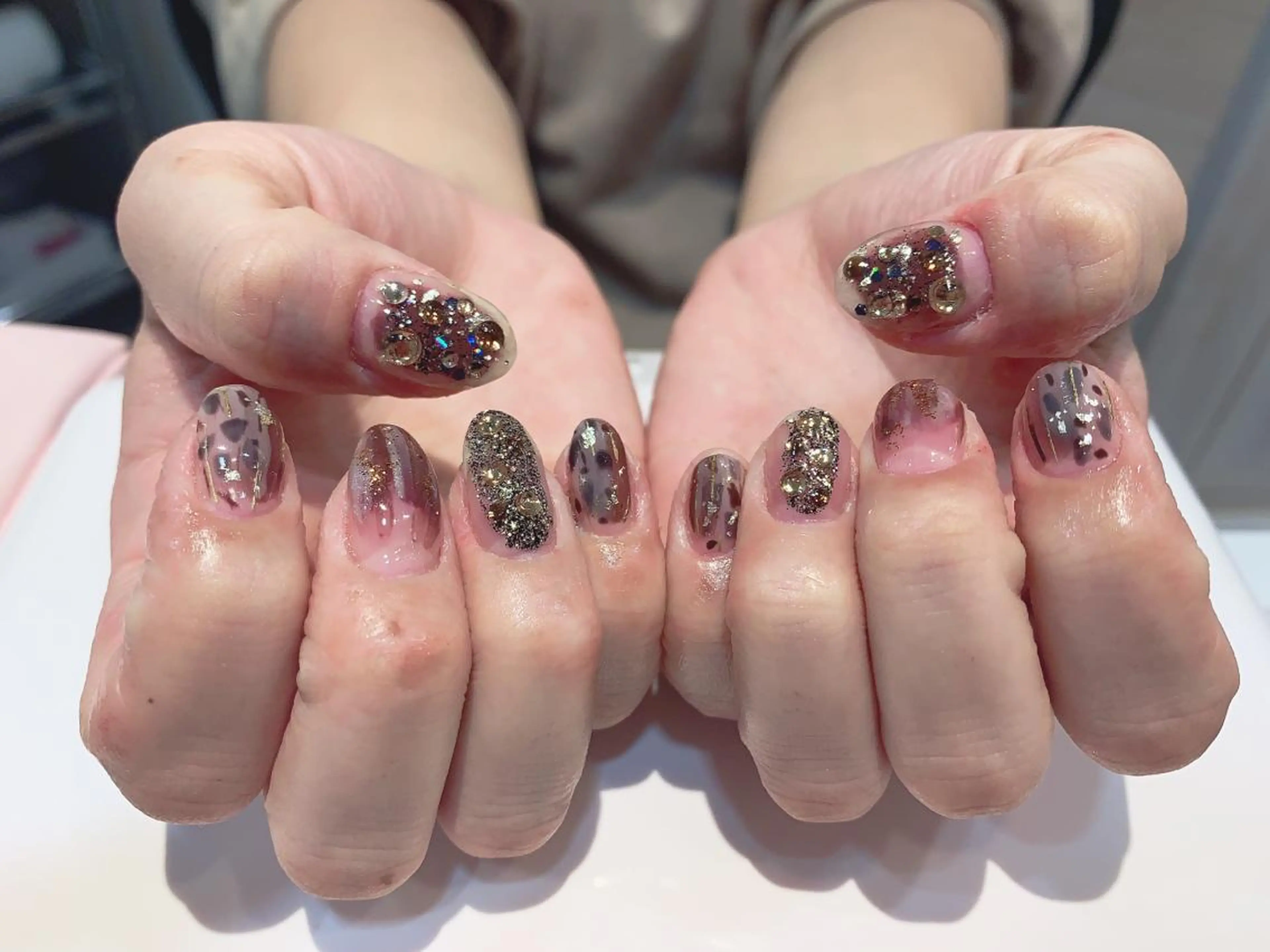 ネイル ハンドネイル 金田 純香のネイルデザイン