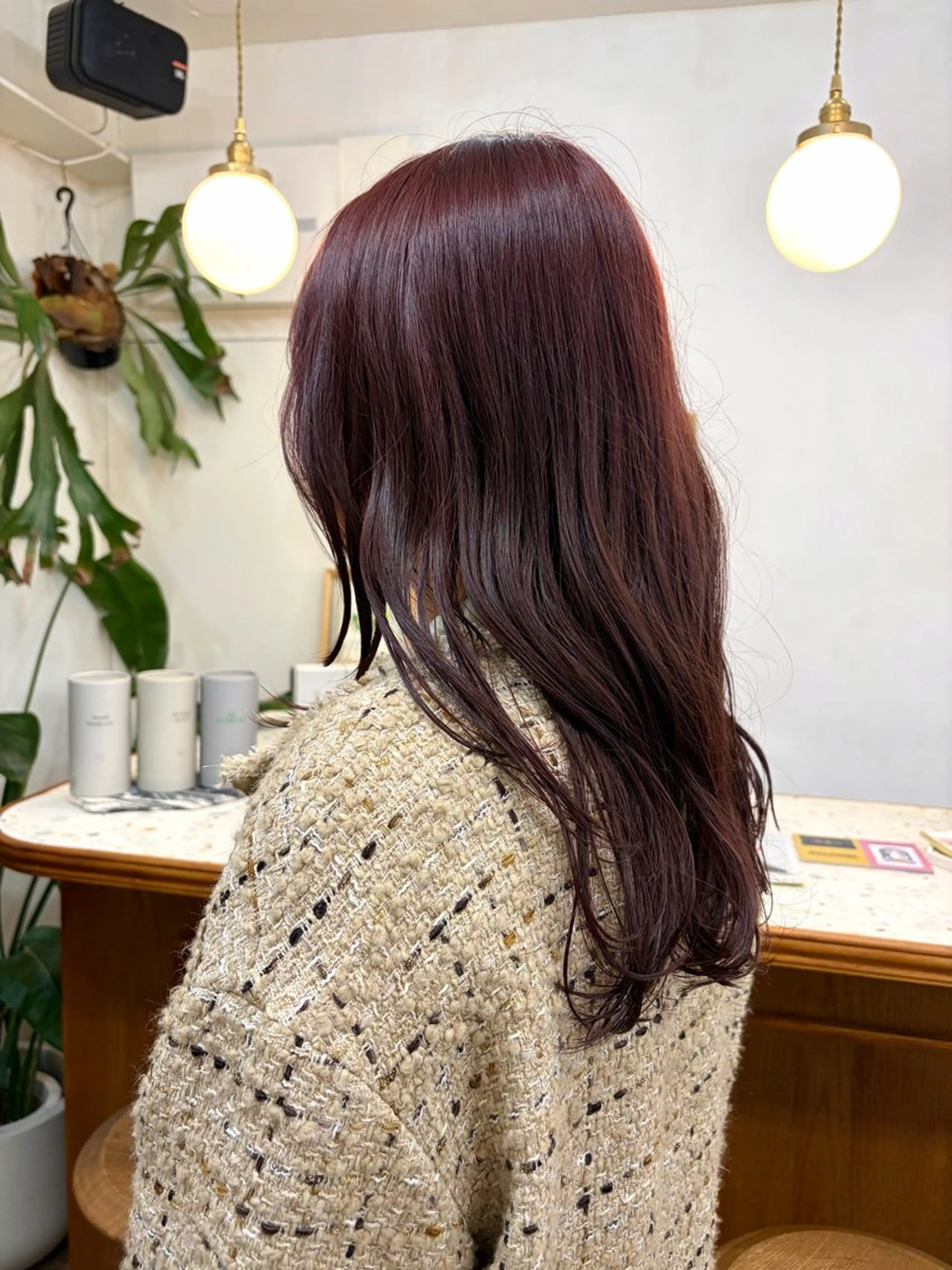 セミロング カラー ピンクカラー カット ヘアカラー トリートメント ayano🫧 《CIEN》のヘアスタイル