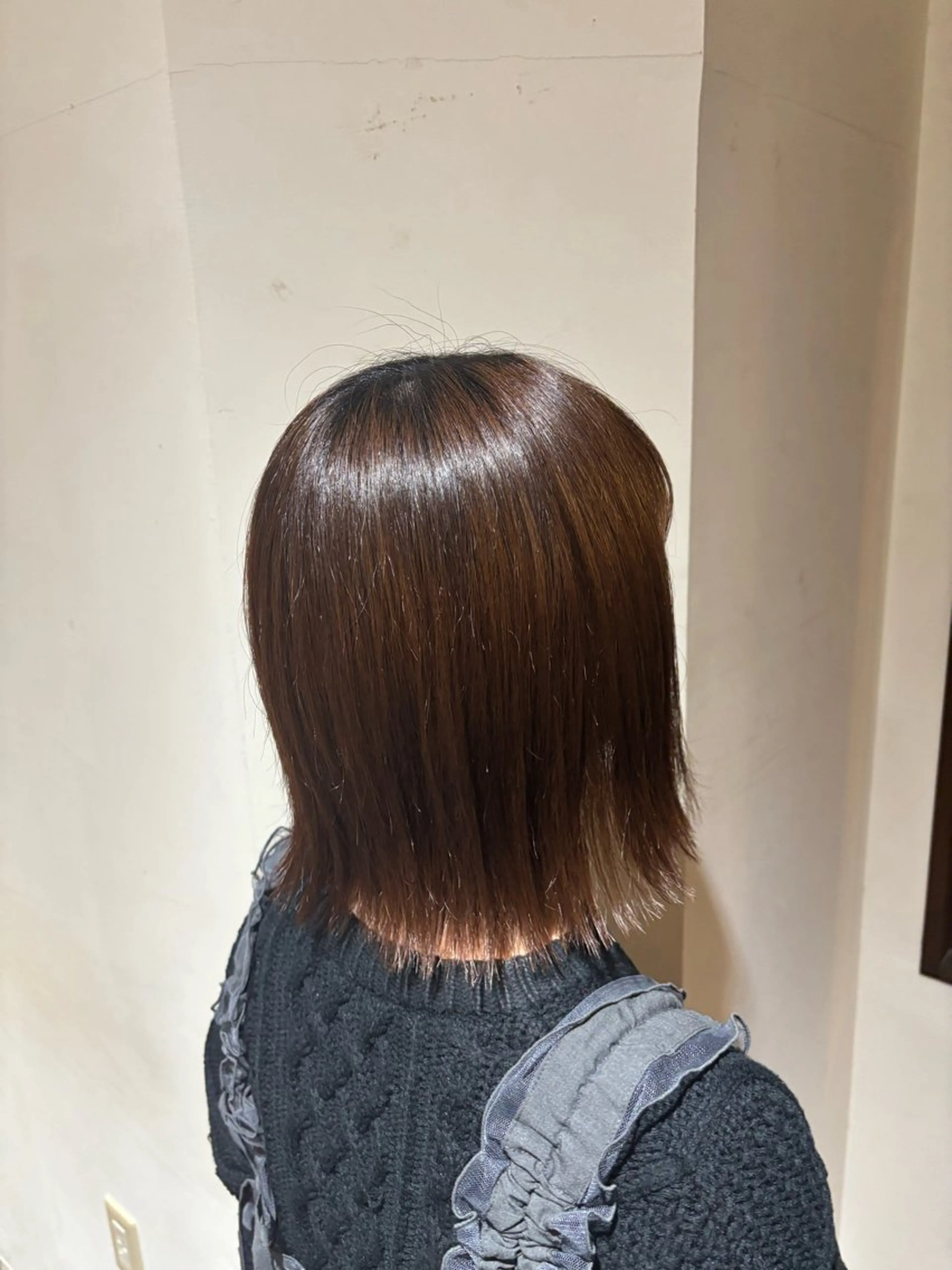 ミディアム ボブ 椛山 美桜のヘアスタイル