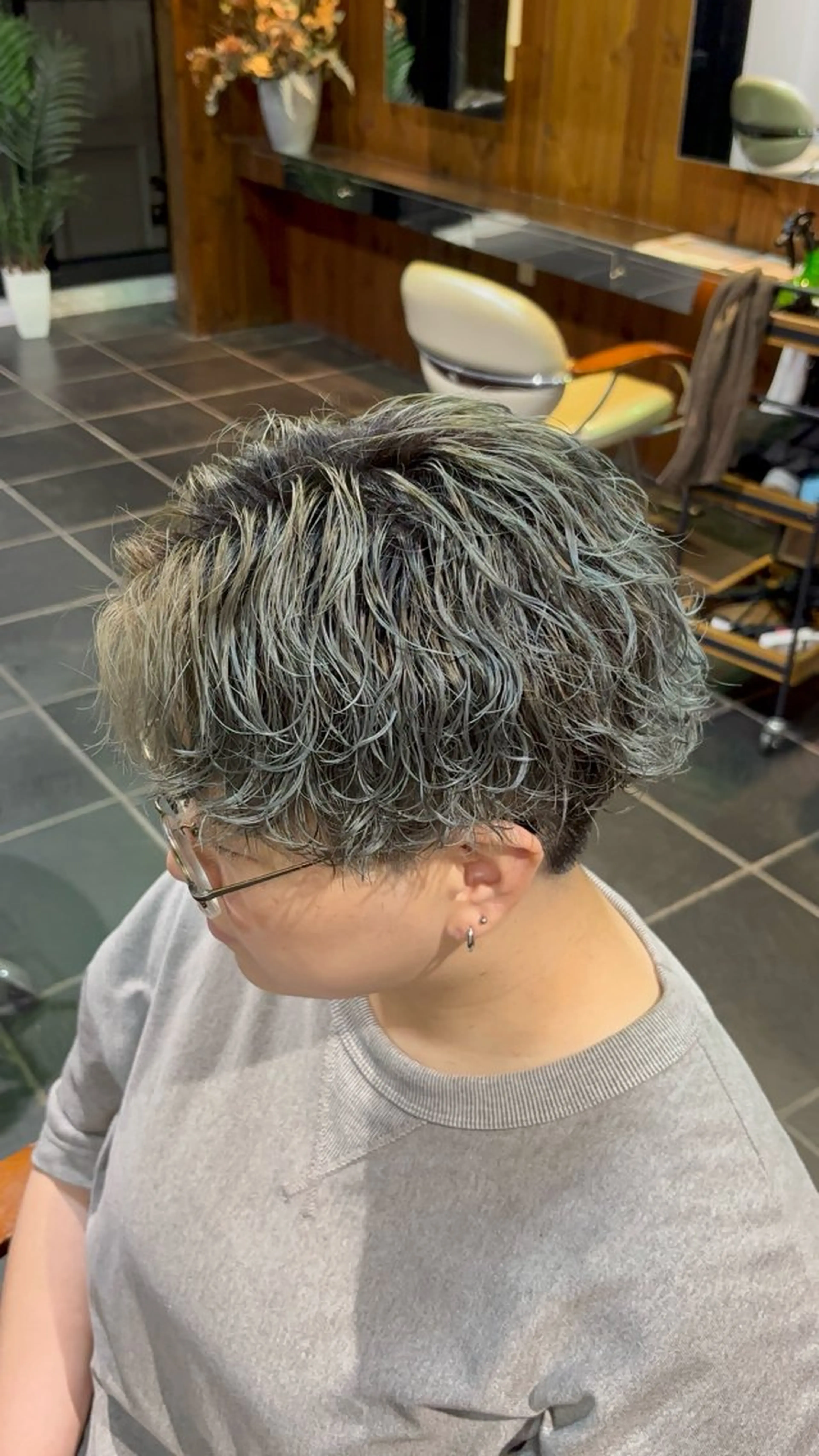 パーマ メンズ メンズパーマ ruen大分駅店 /佐藤萌音のヘアスタイル