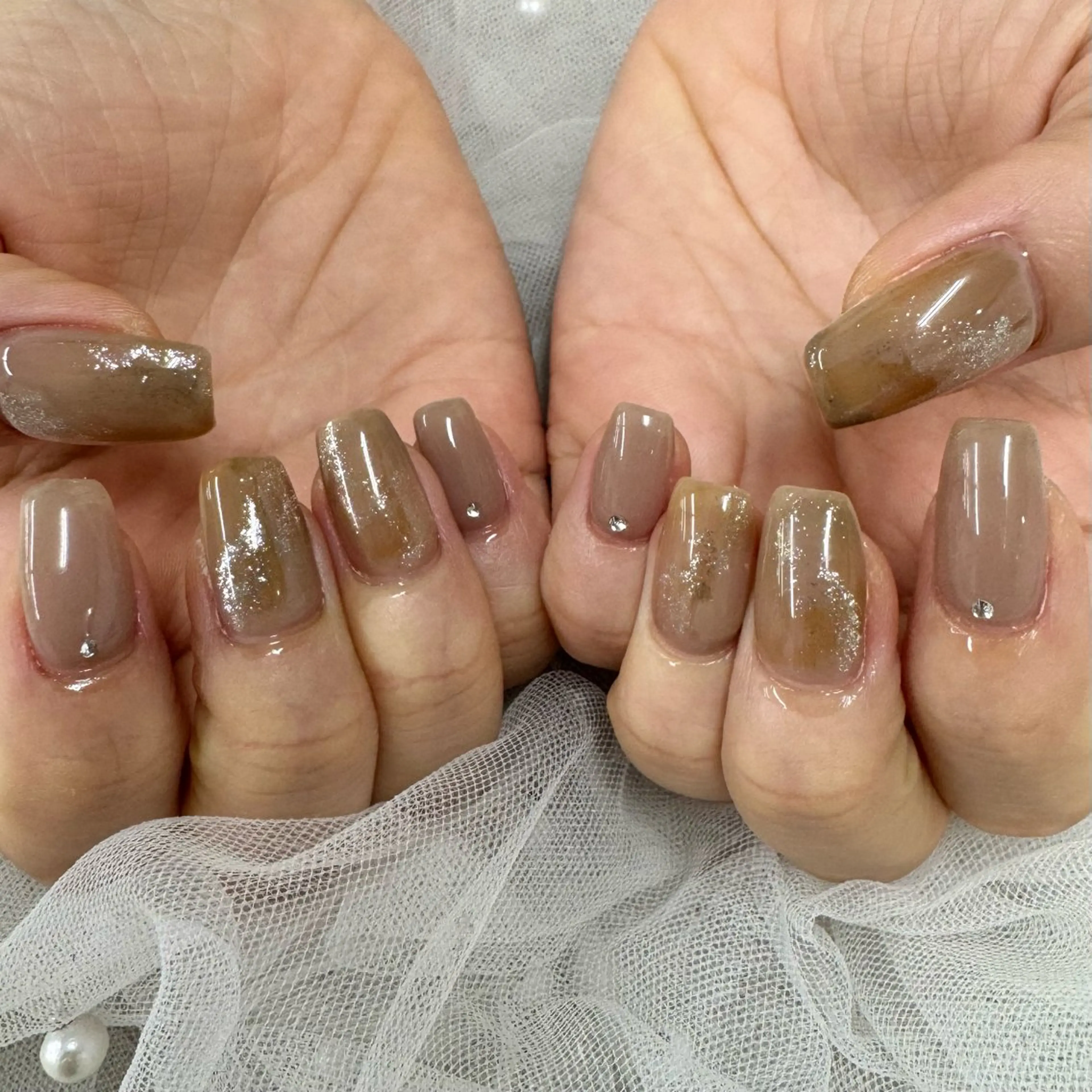 ネイル ニュアンスネイル ハンドネイル Basic町田本店 aibiのネイルデザイン