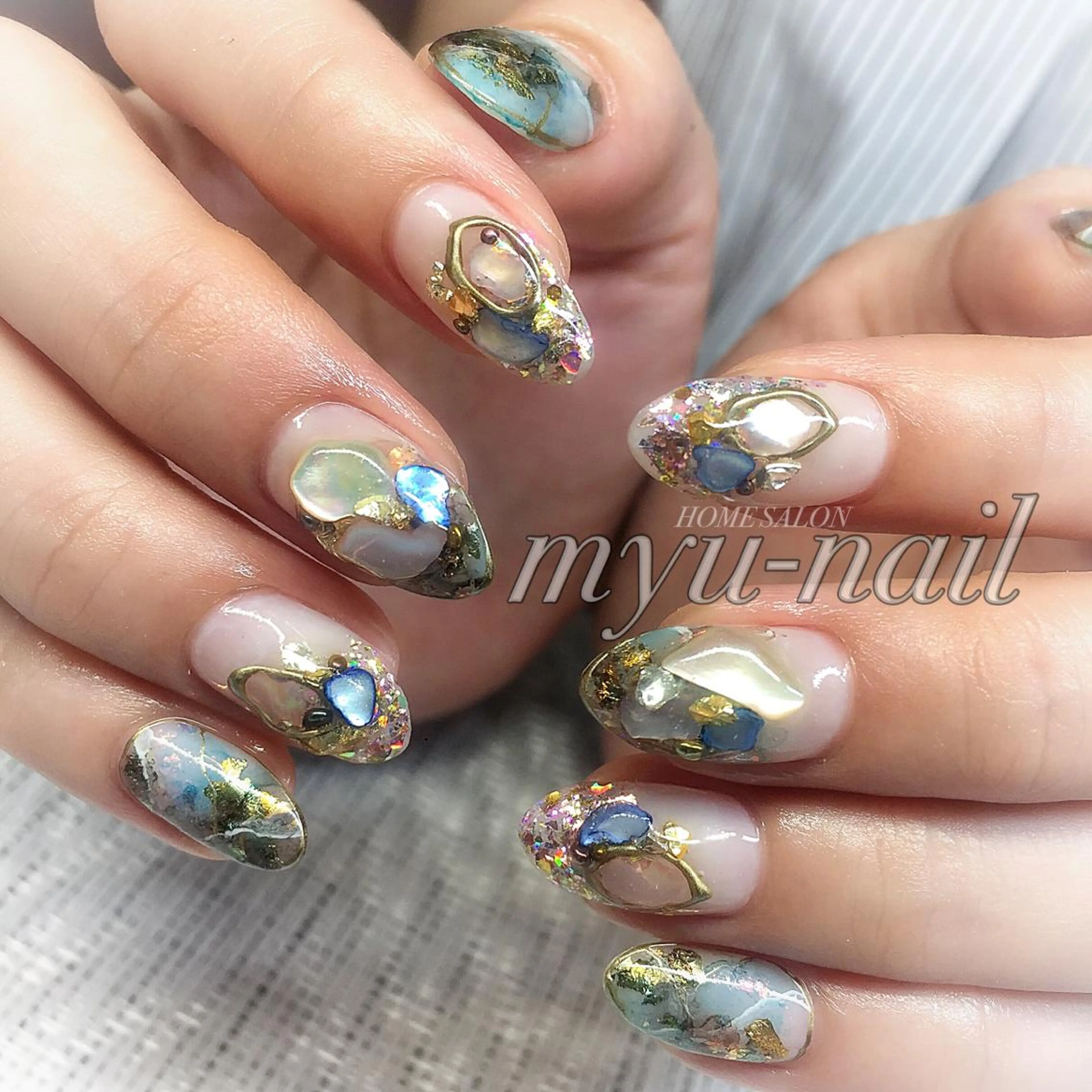 ネイル ホームサロン myu-nailのネイルデザイン