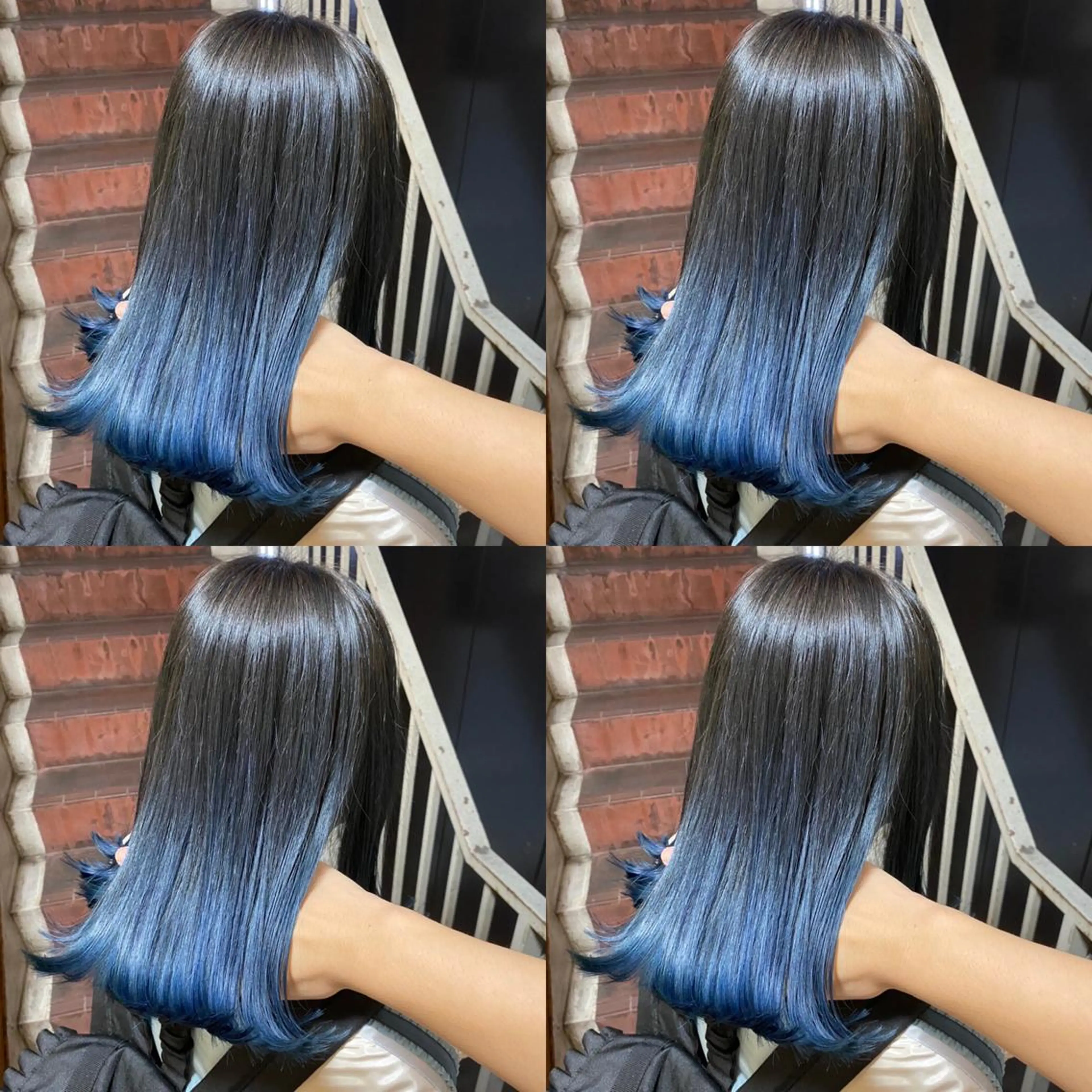 ミディアム カラー レイヤー×髪質改善 マネージャー安藤光司のヘアスタイル