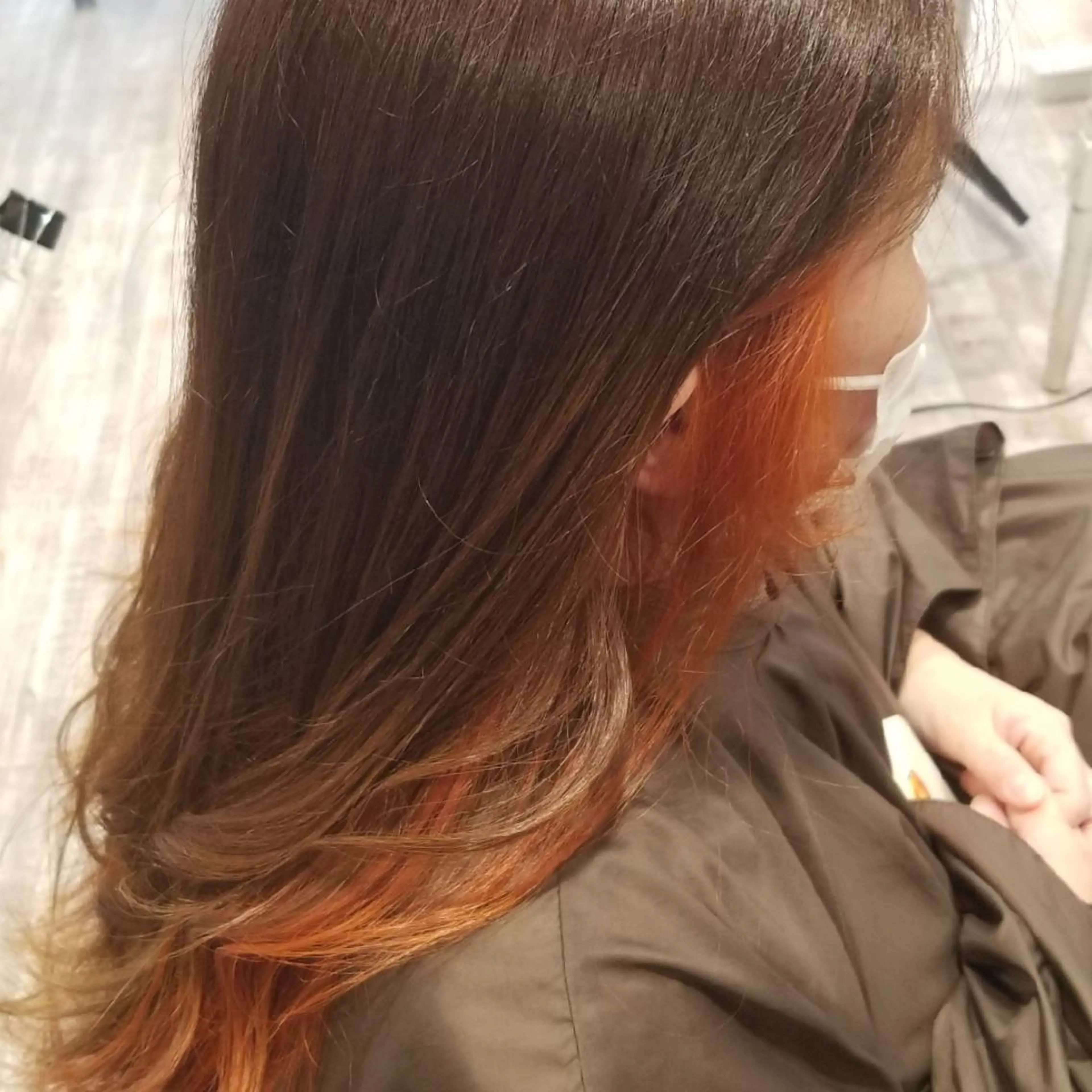 ロング カラー ヘアカラー 店長 とみー / ツヤ感＆似合わせのヘアスタイル