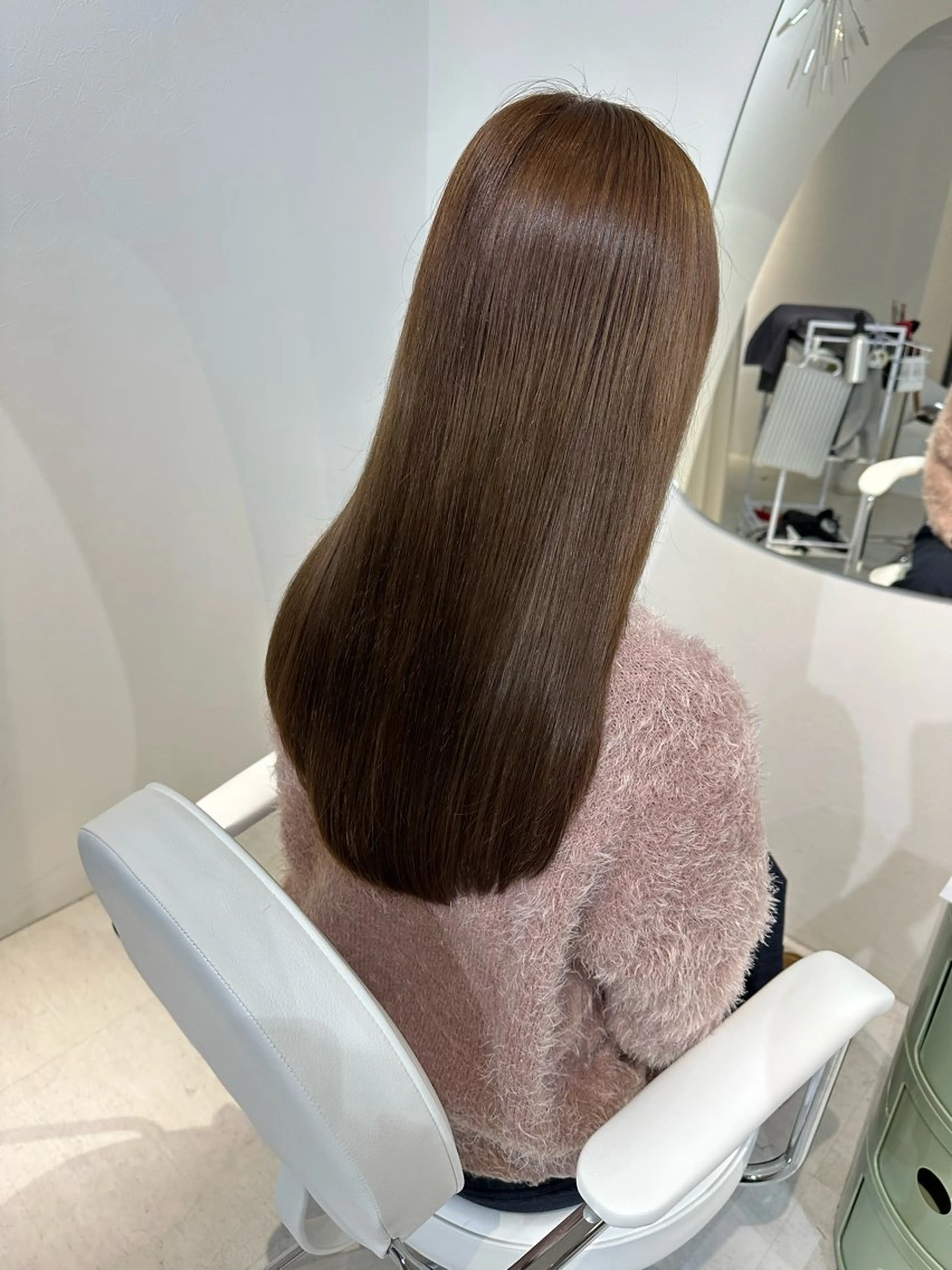 ロング カット ヘアカラー トリートメント SANC hair salonのヘアスタイル