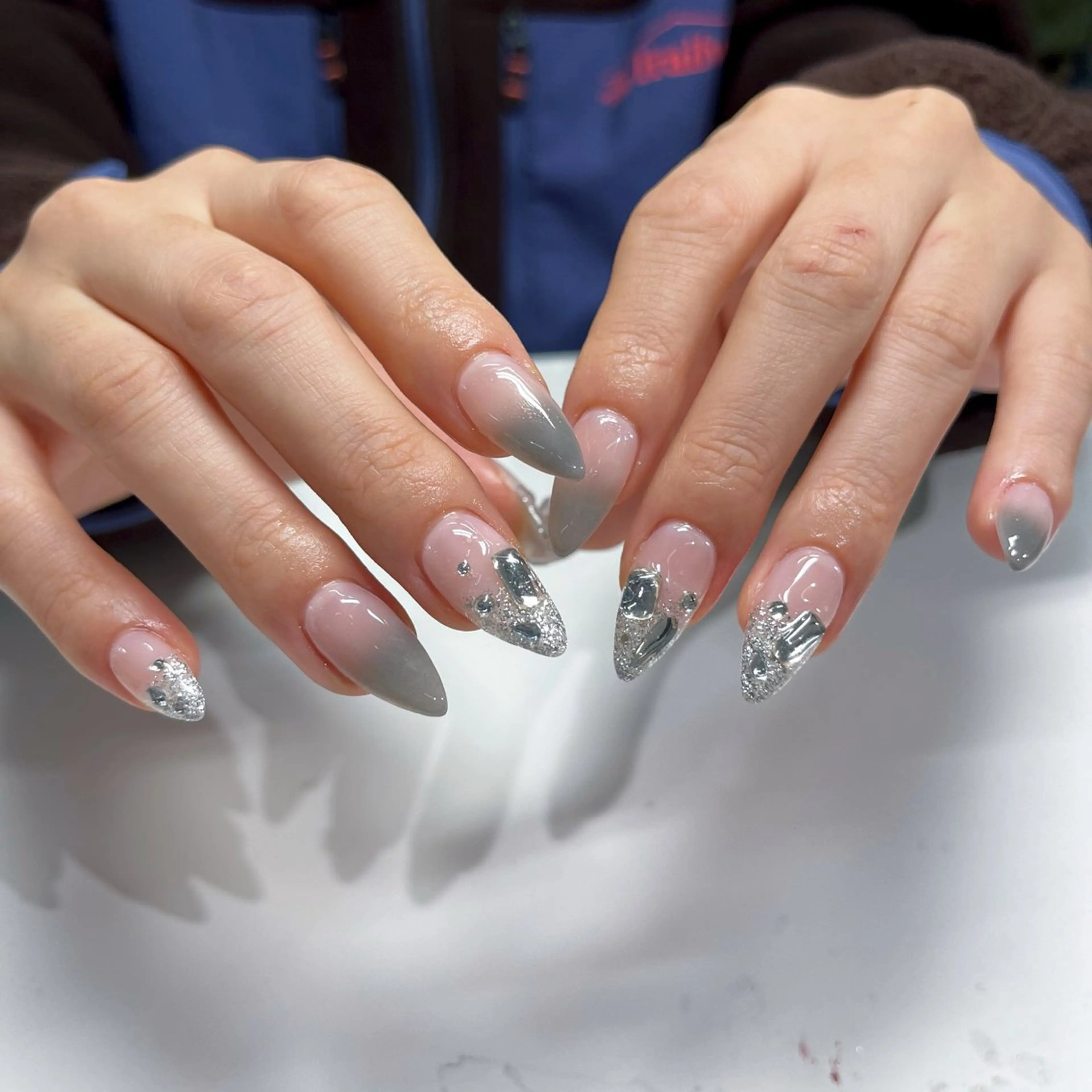 ネイル ラメ(グリッター) ラメグラデーション WOLTOKYO渋谷 /kahoのネイルデザイン