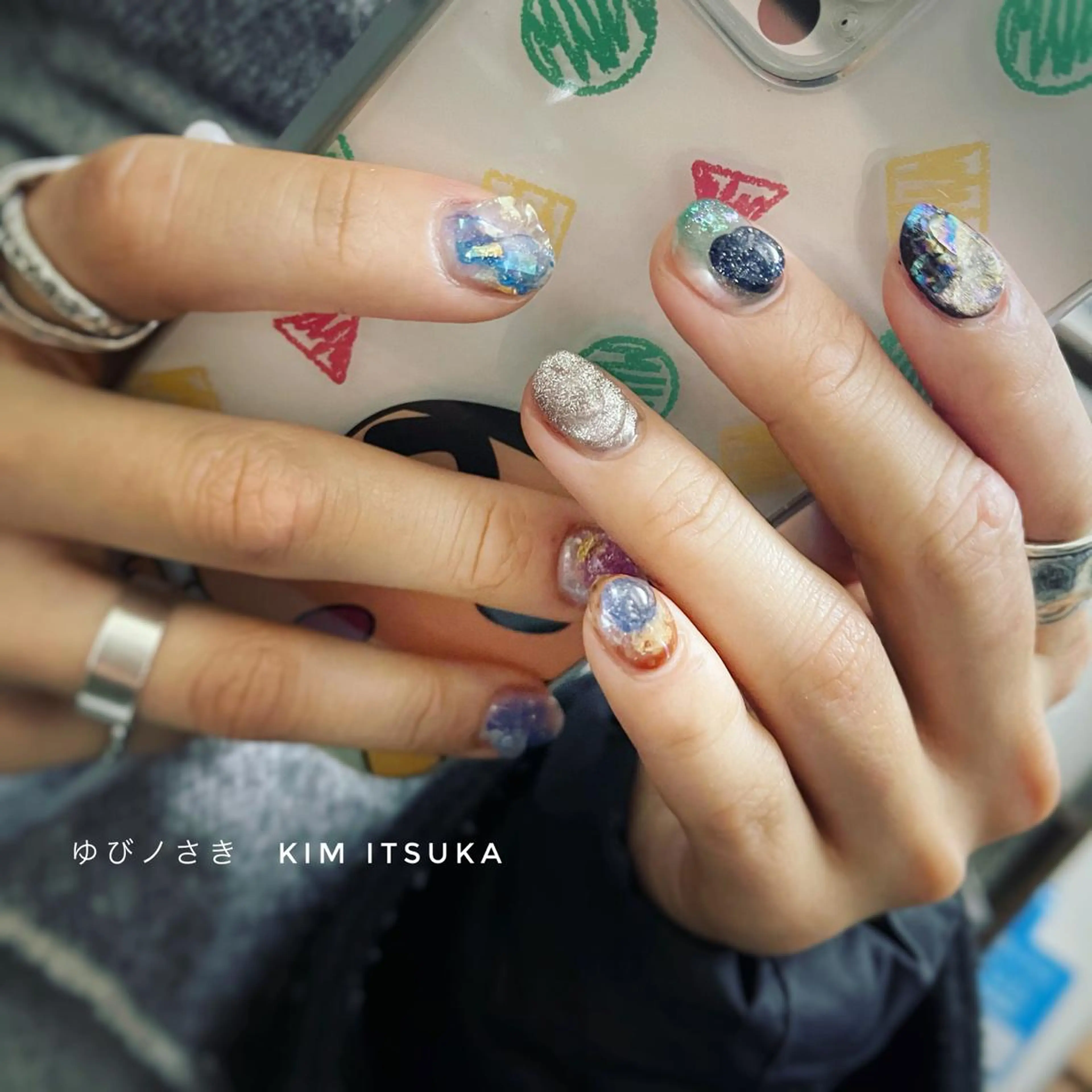 ネイル ゆびノさき茨木店 ニュアンス/アートのネイルデザイン