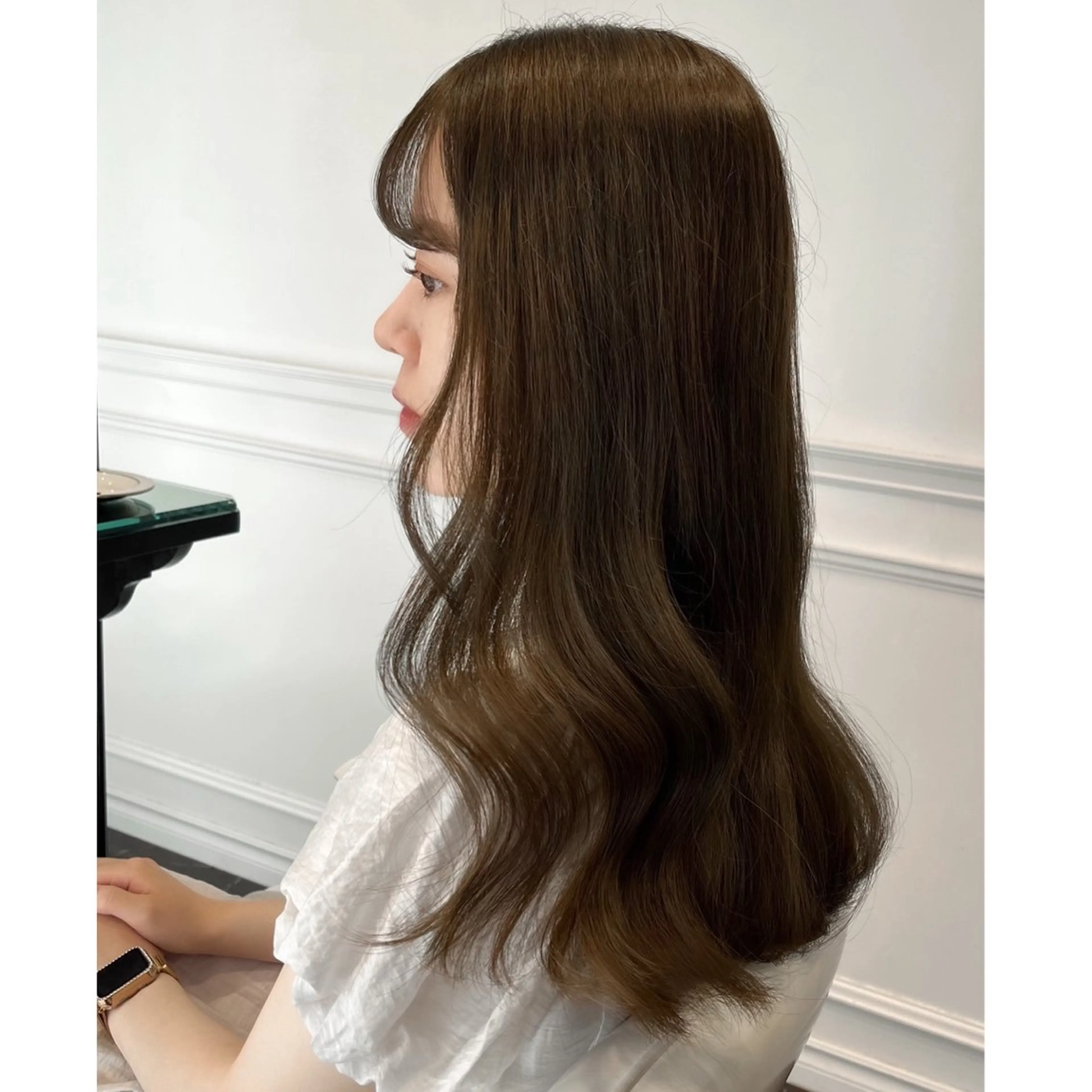 ロング カラー ブリーチ ヘアカラー miyu /トレンド カラー×艶髪のヘアスタイル