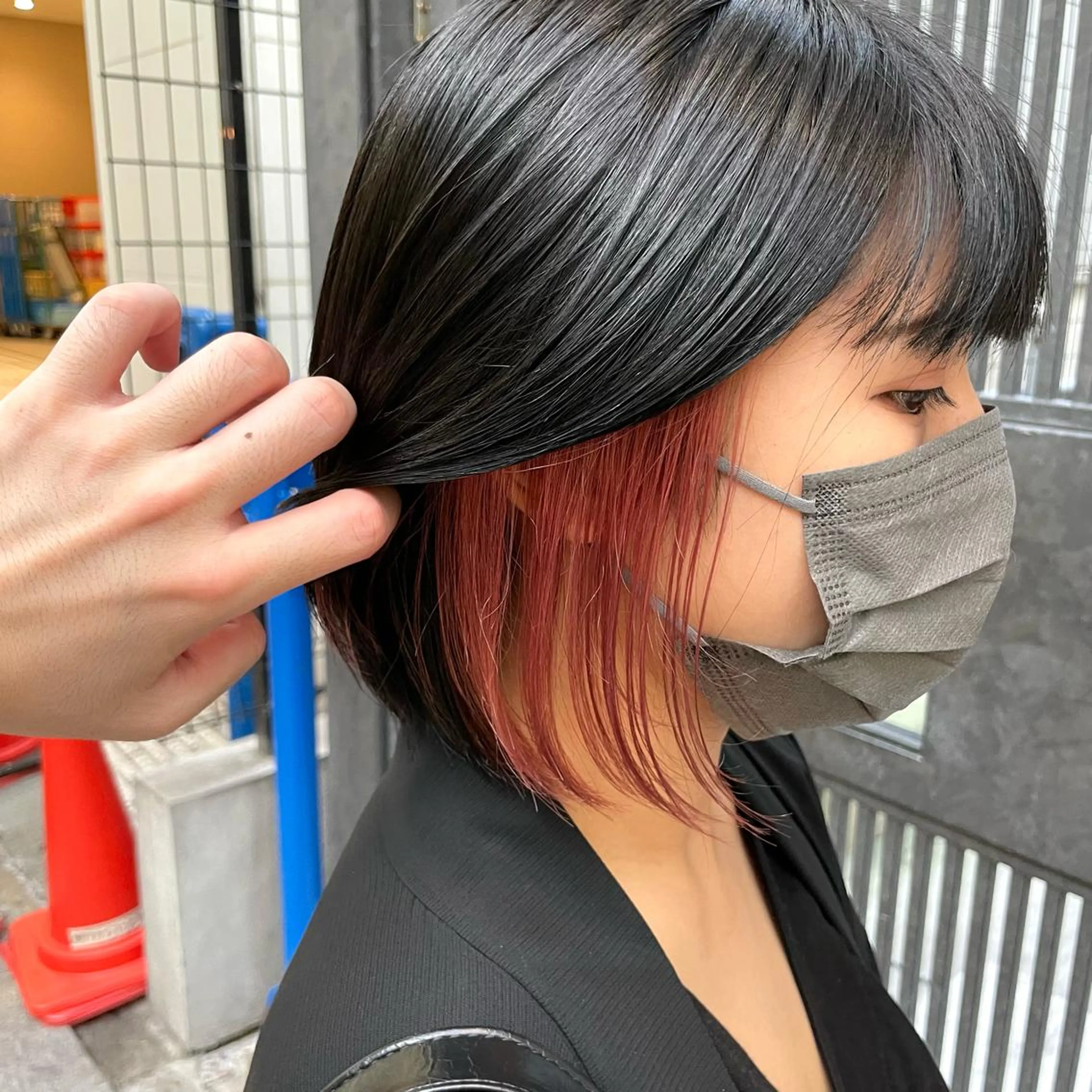 ショート カラー 縮毛矯正/髪質改善/ 石橋代智のヘアスタイル