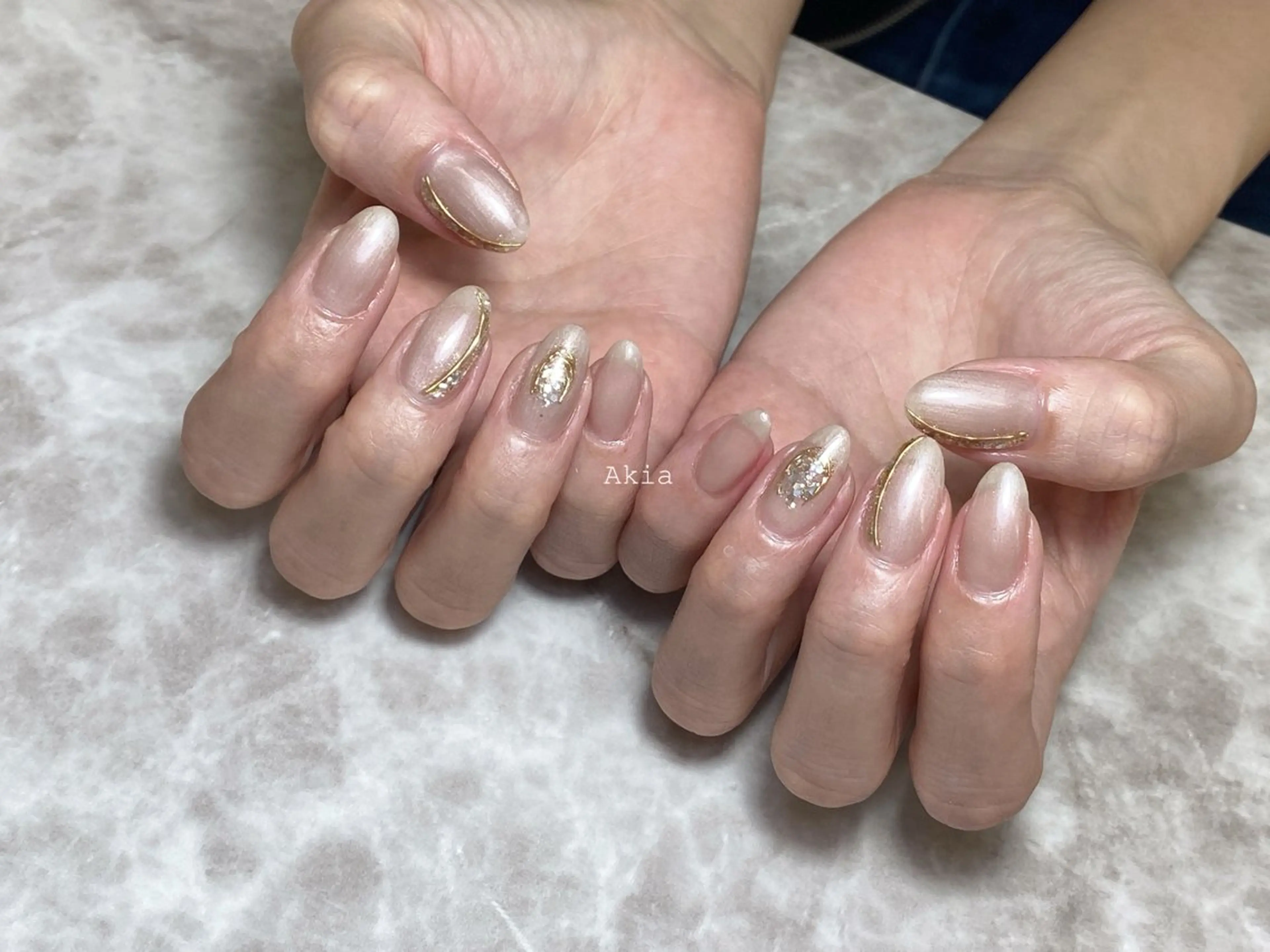 ネイル w wのネイルデザイン